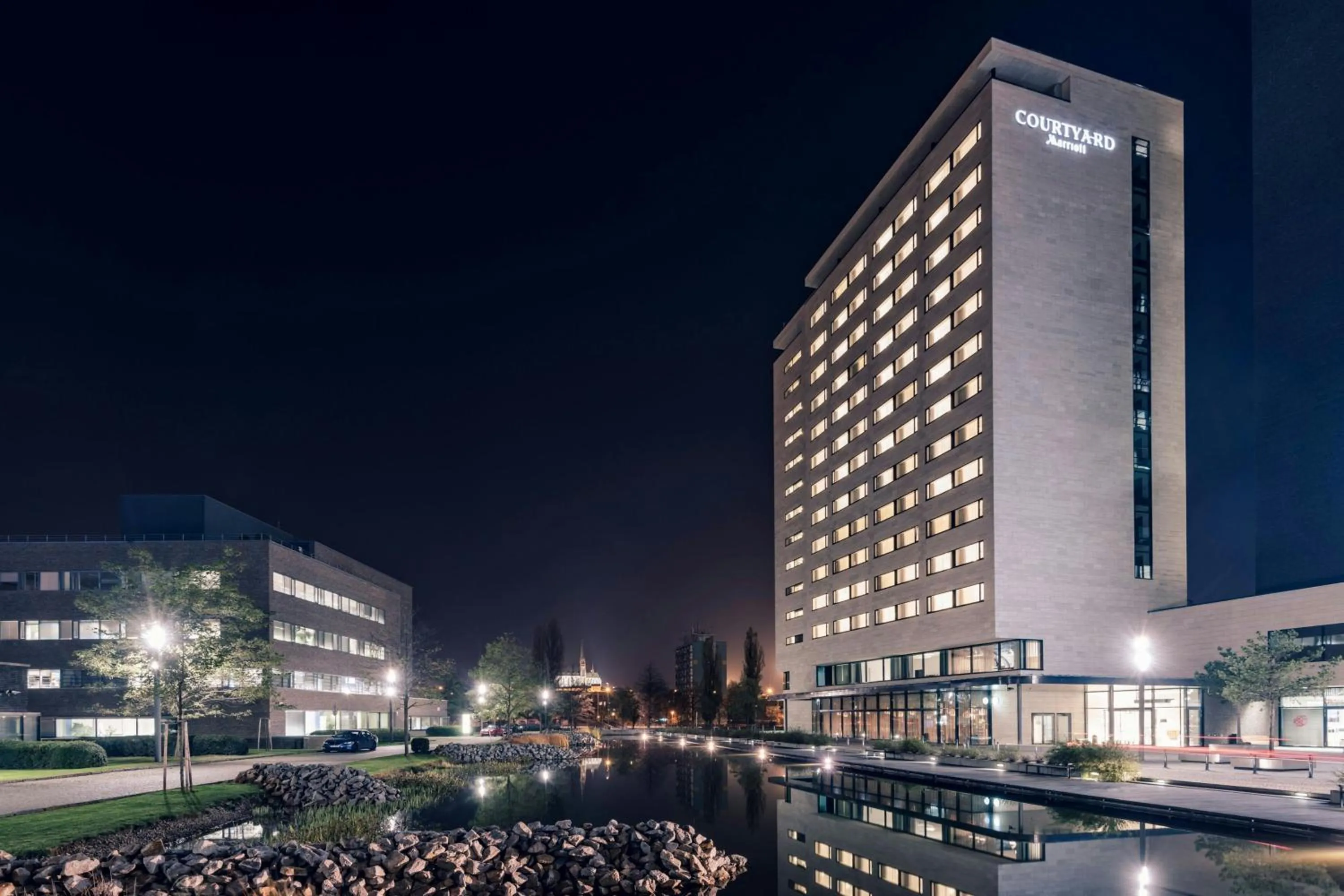 Property building in Courtyard by Marriott Brno