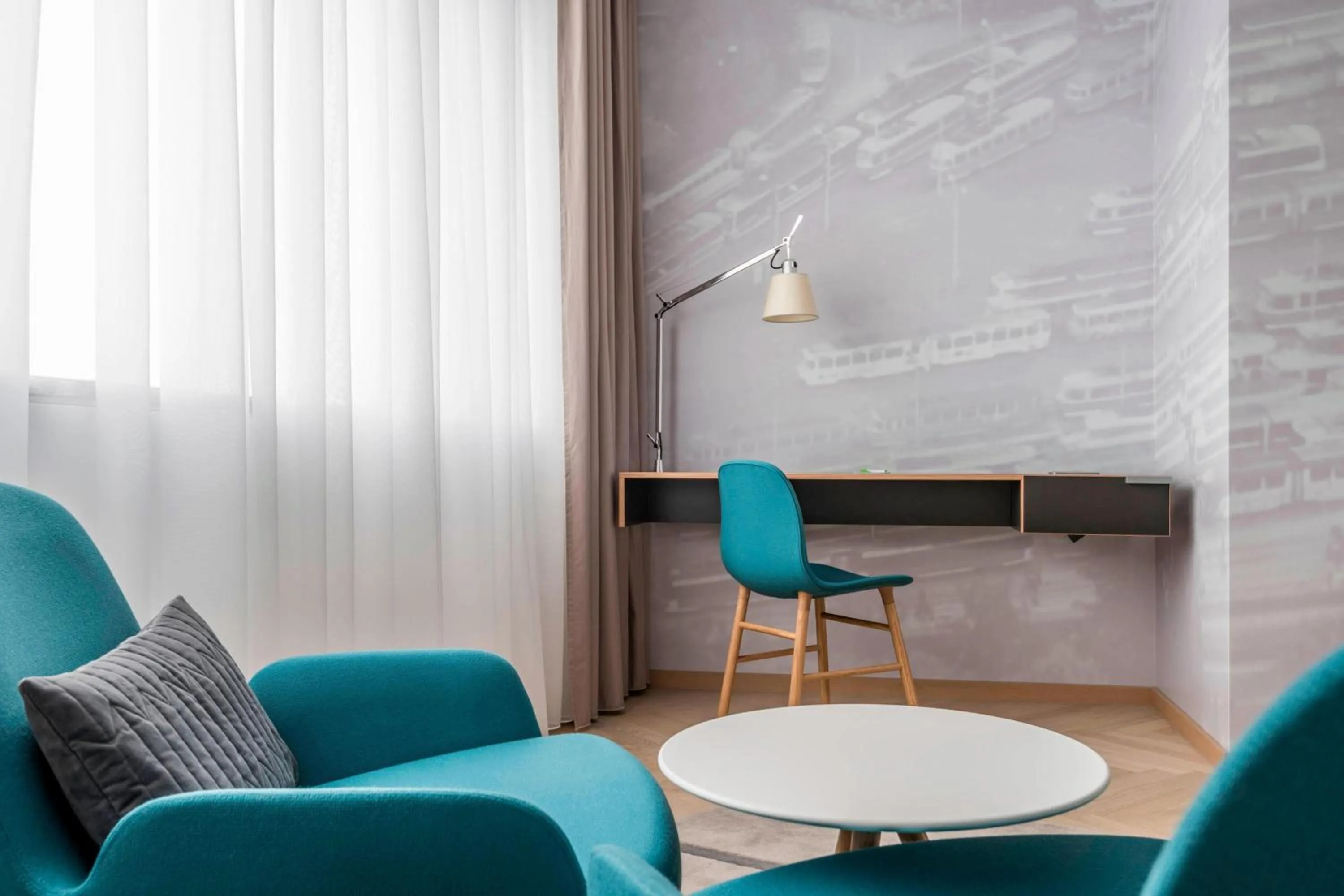 Photo of the whole room in Courtyard by Marriott Brno