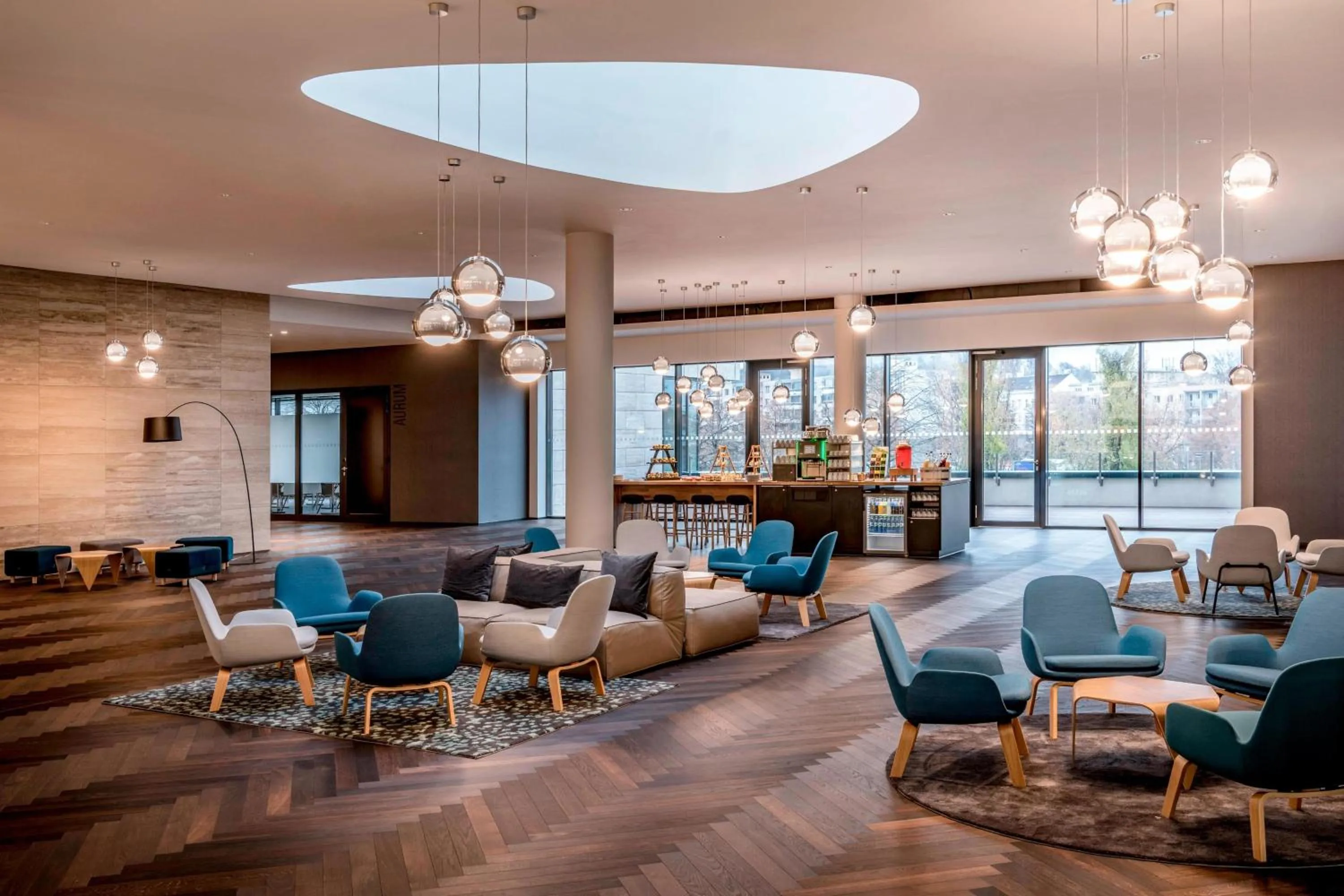 Lobby or reception in Courtyard by Marriott Brno