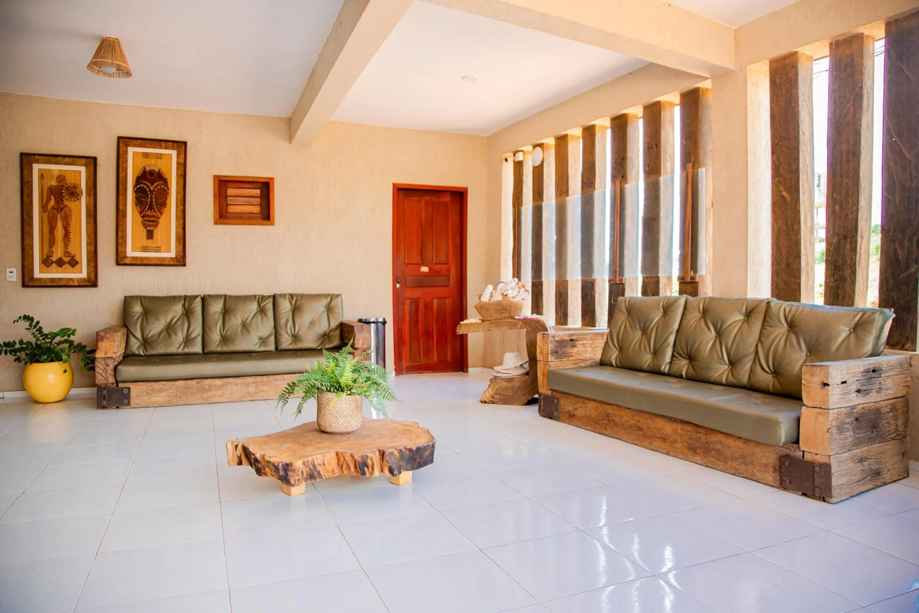 Lobby or reception in Hotel Maré Mansa