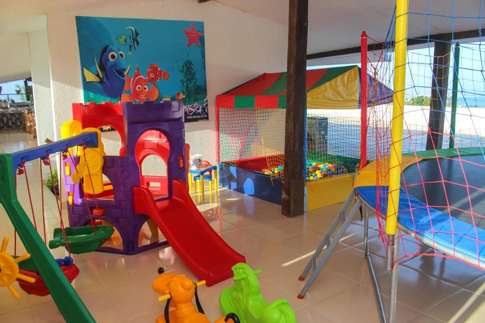 Children play ground in Hotel Maré Mansa