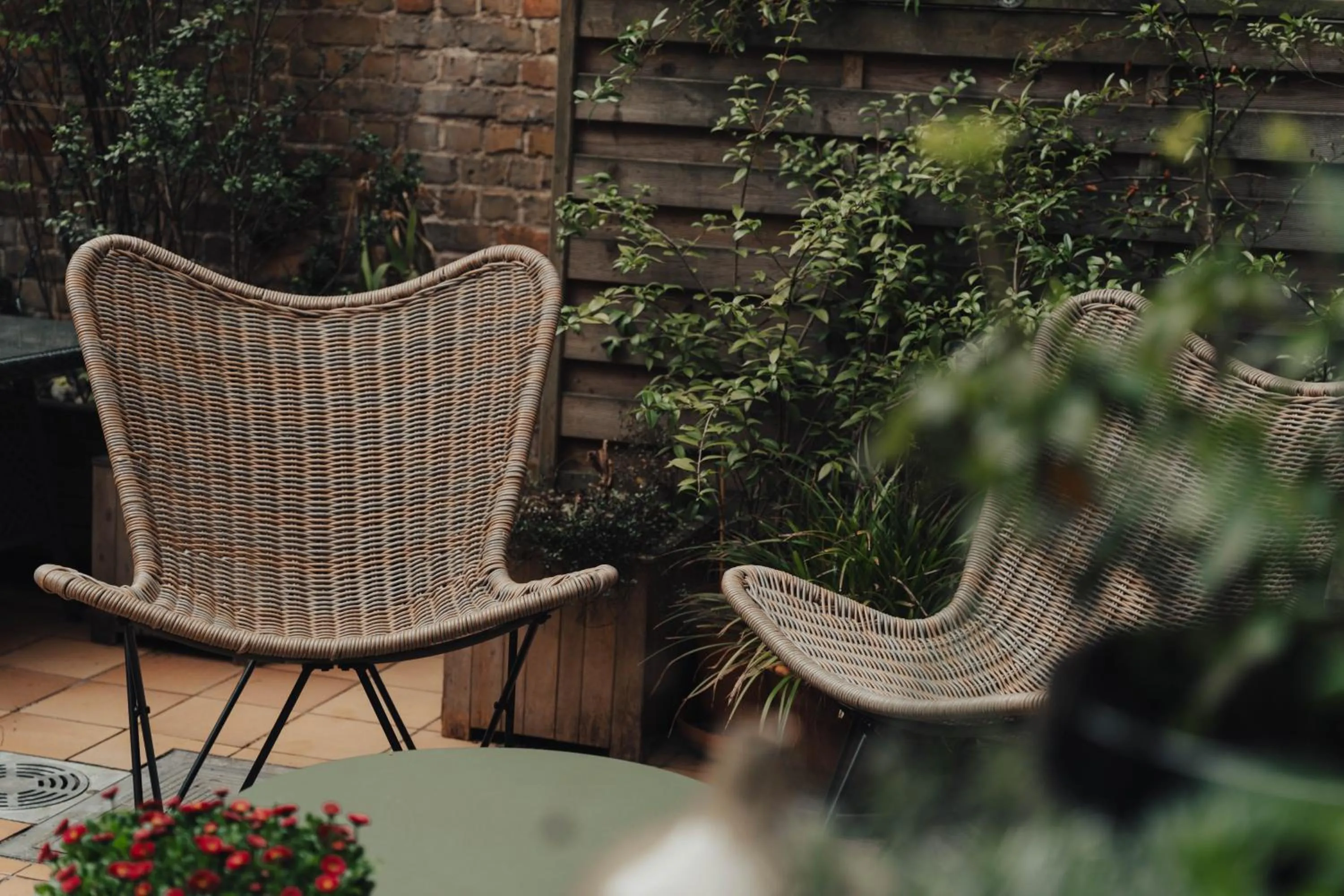 Patio in Boutique Hotel Malleberg