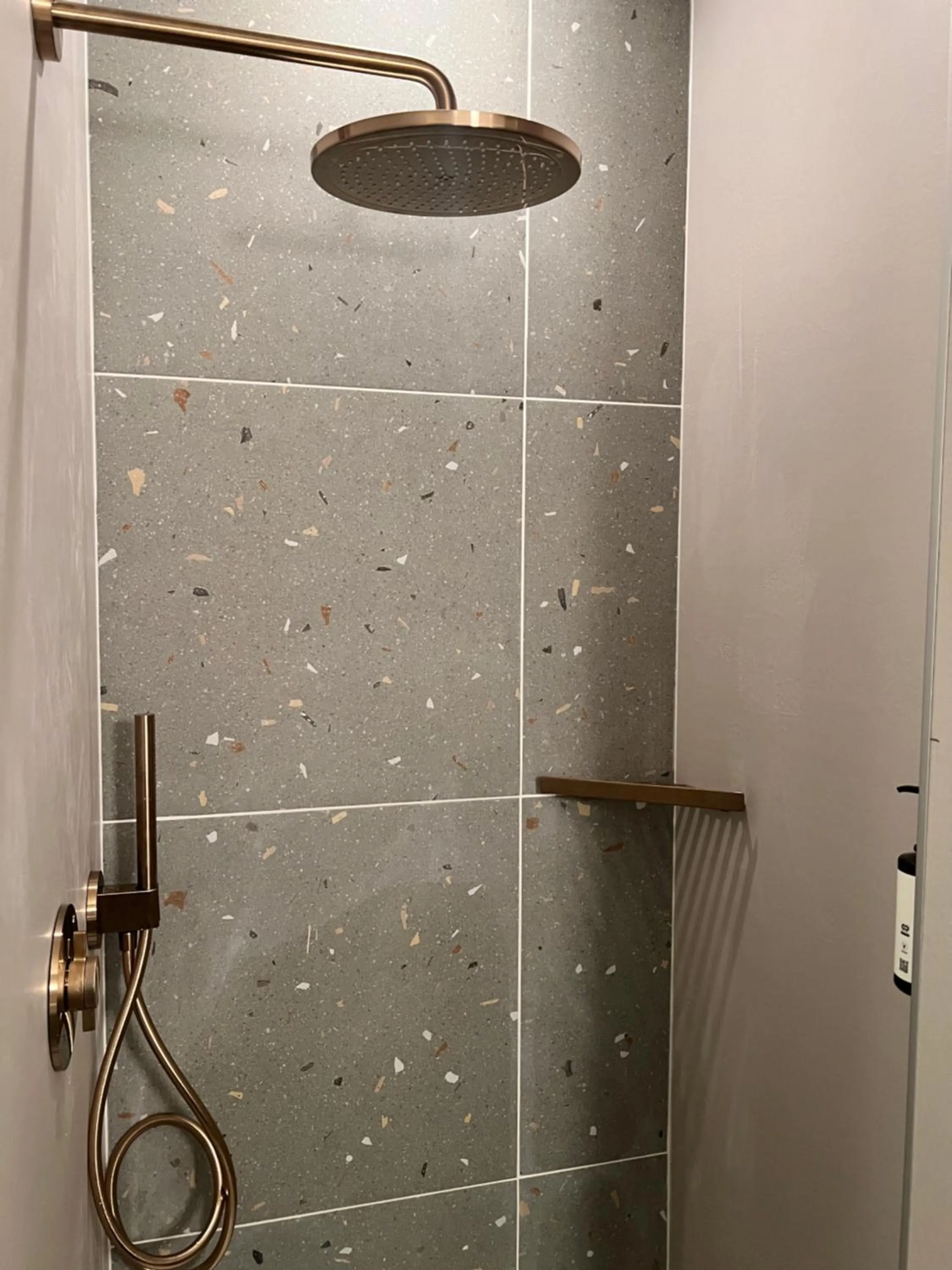 Shower in Boutique Hotel Malleberg