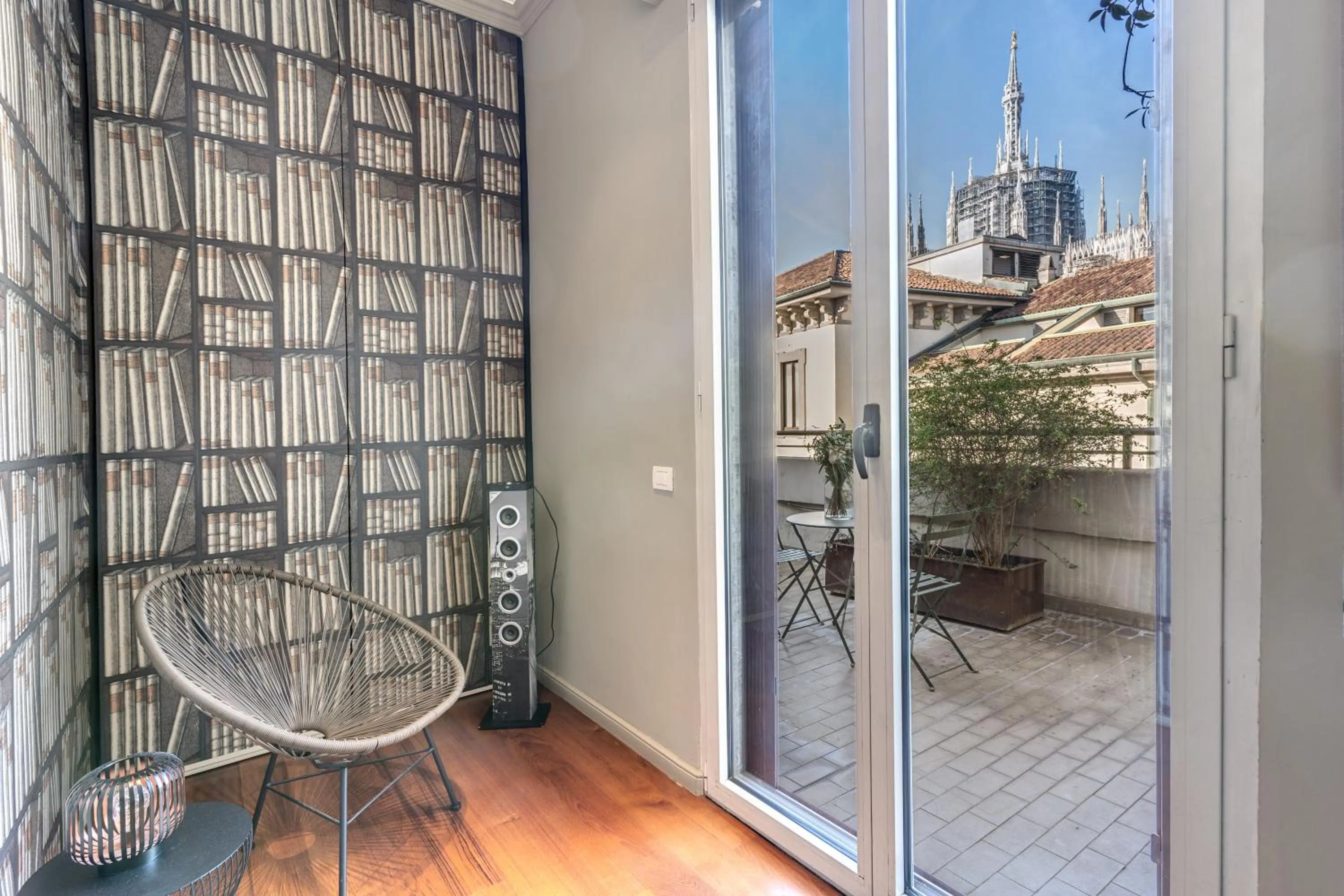 Balcony/Terrace in Suite Santa Tecla