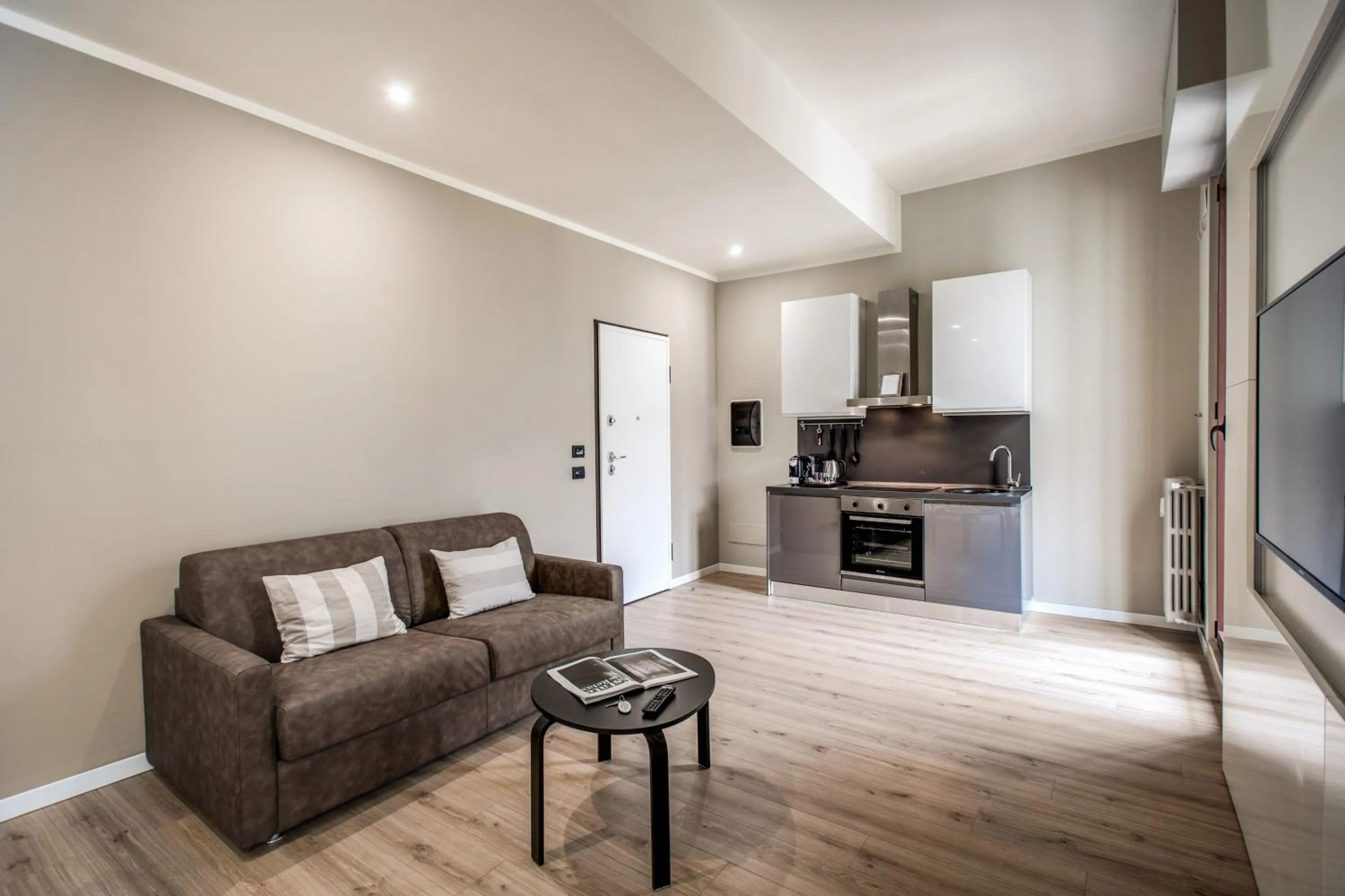 Kitchen or kitchenette in Suite Santa Tecla