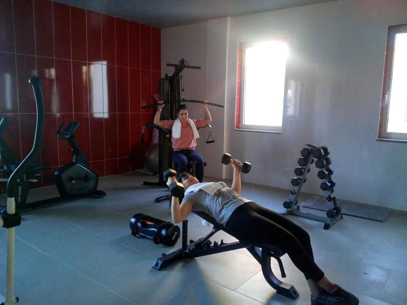 Fitness centre/facilities in Palace Hotel Astúrias & Spa