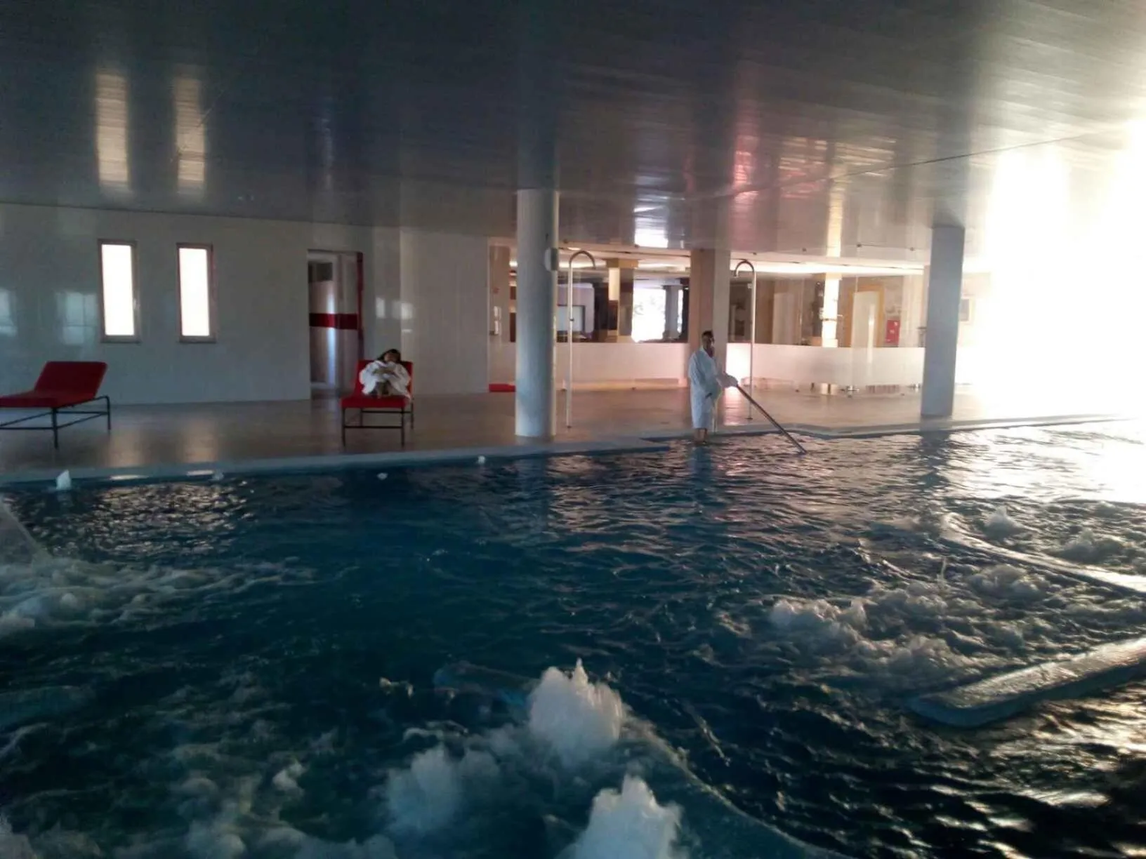 Hot Tub in Palace Hotel Astúrias & Spa