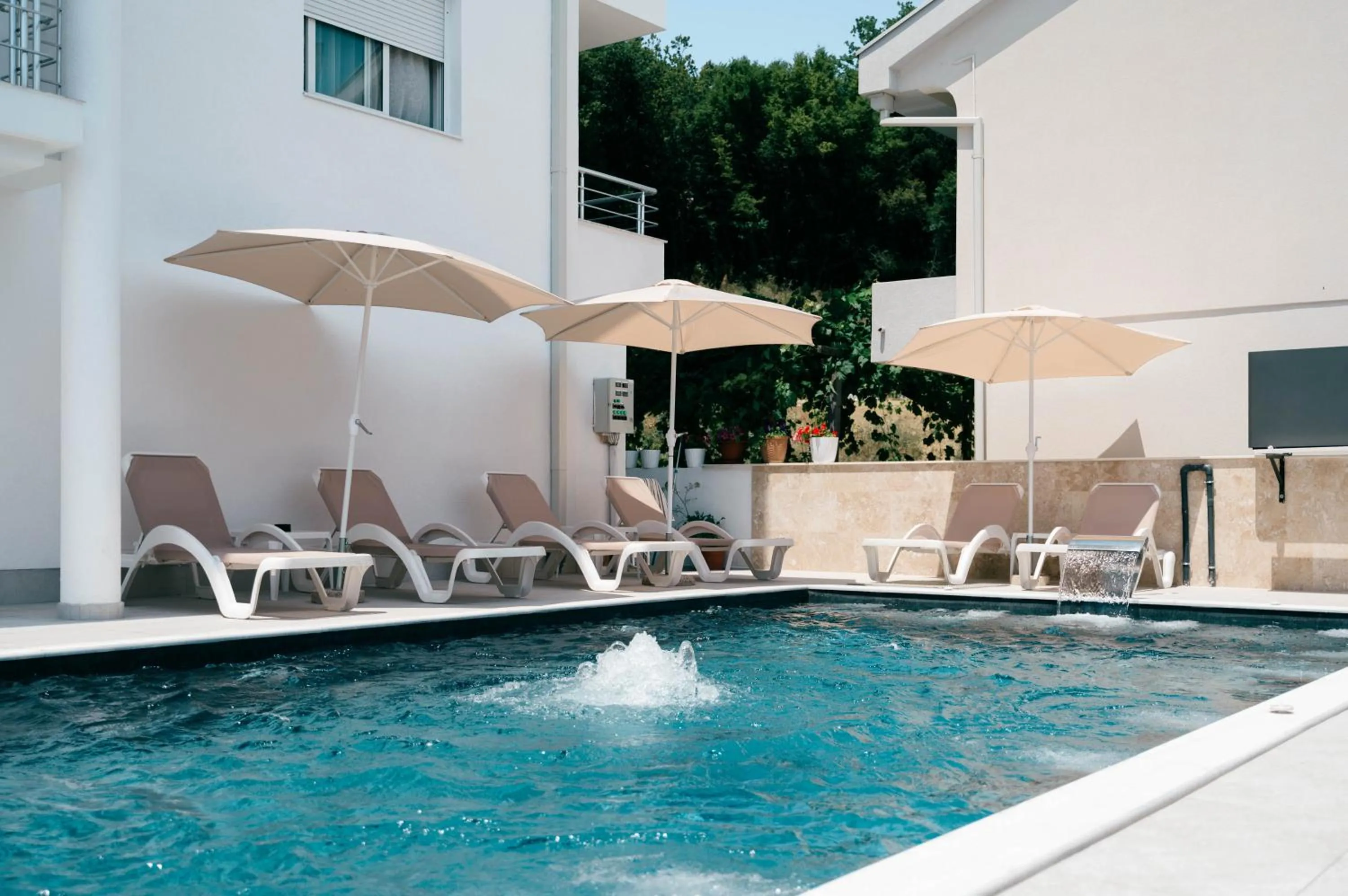 Patio in Hotel Ajana