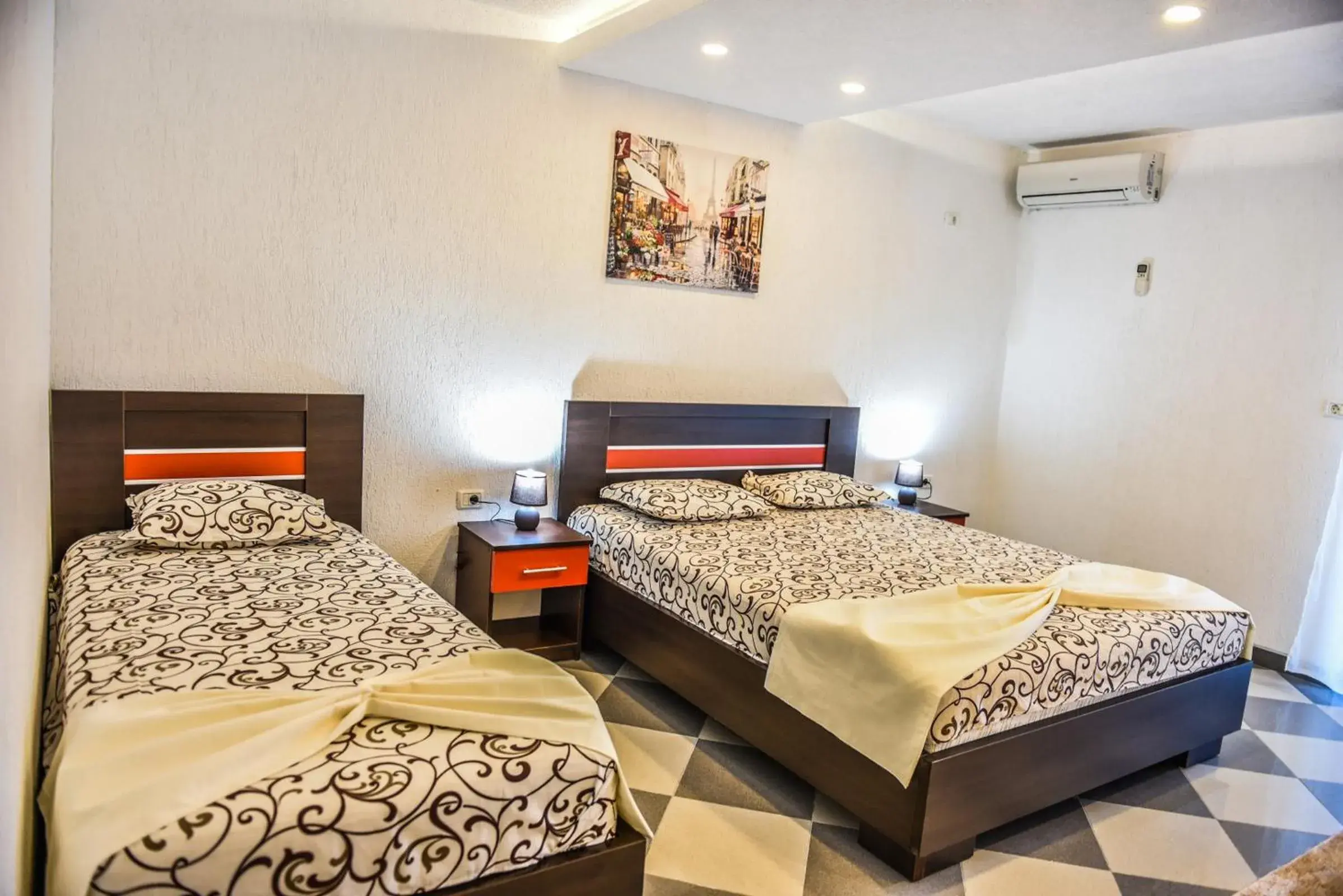 Triple Room with Balcony in Hotel Ajana Triple Room with Balcony in Hotel Ajana