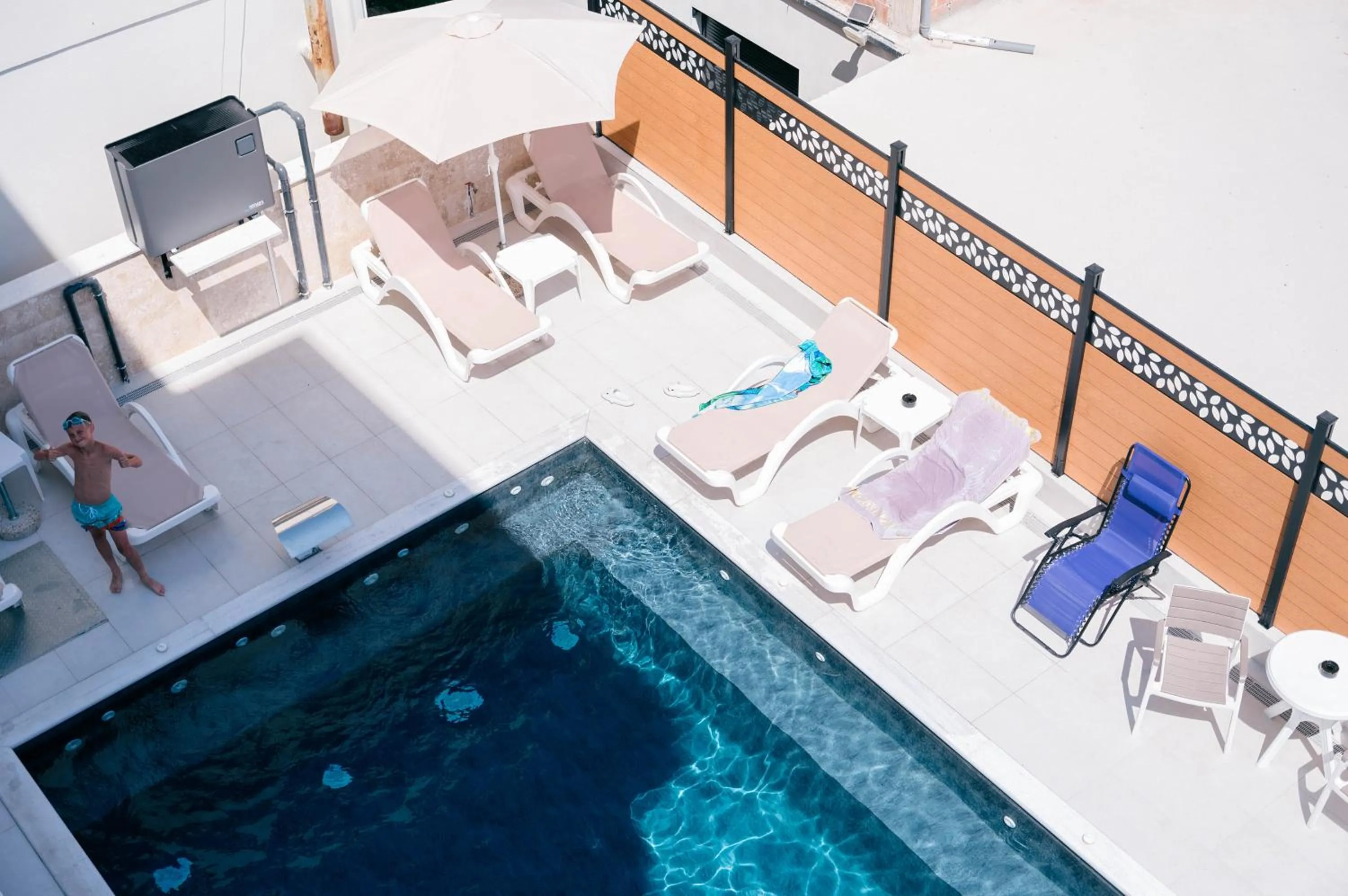 Patio in Hotel Ajana