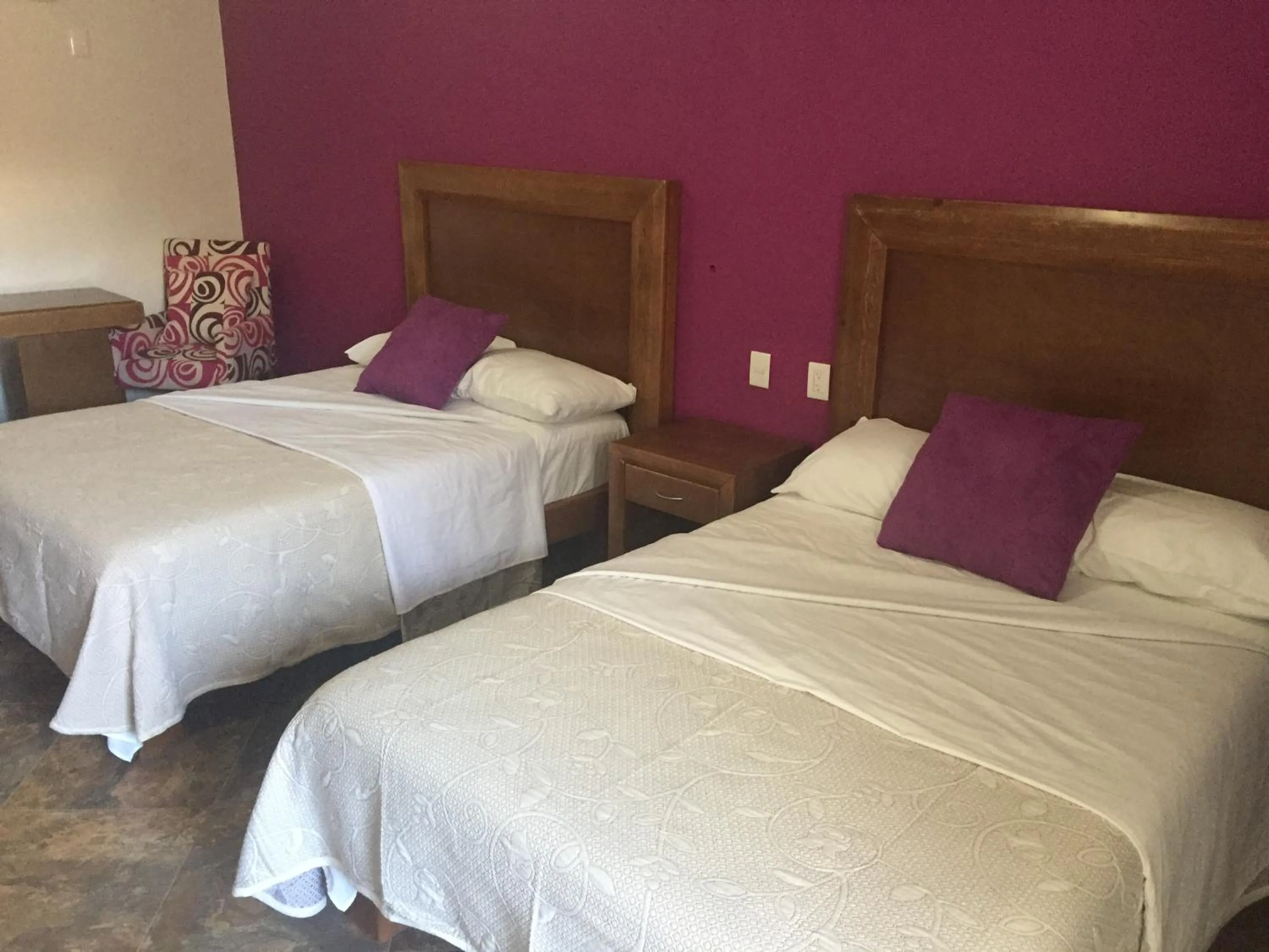 Bed in Hotel Vista Verde