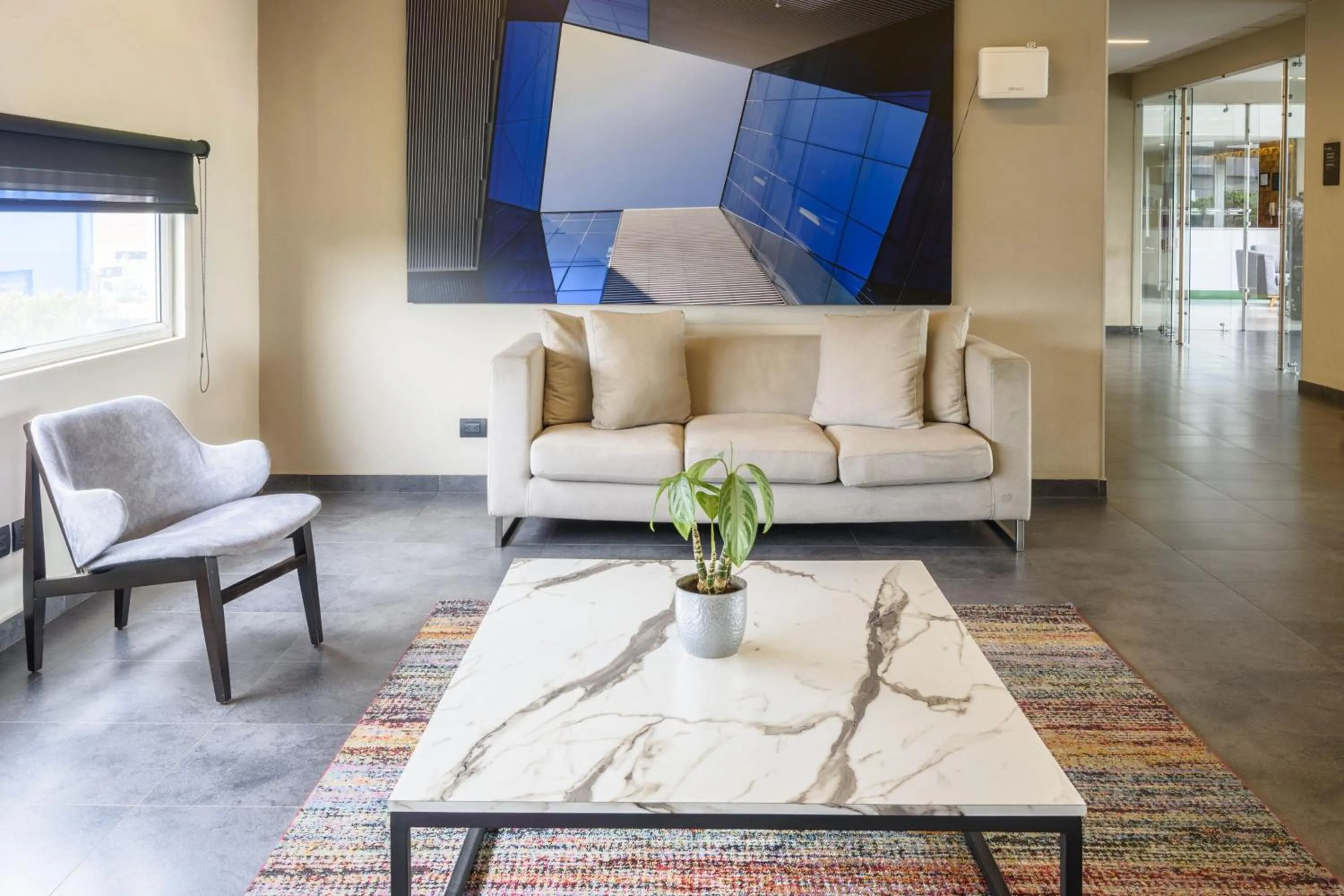 Living room in City Express Plus by Marriott Bogota Aeropuerto