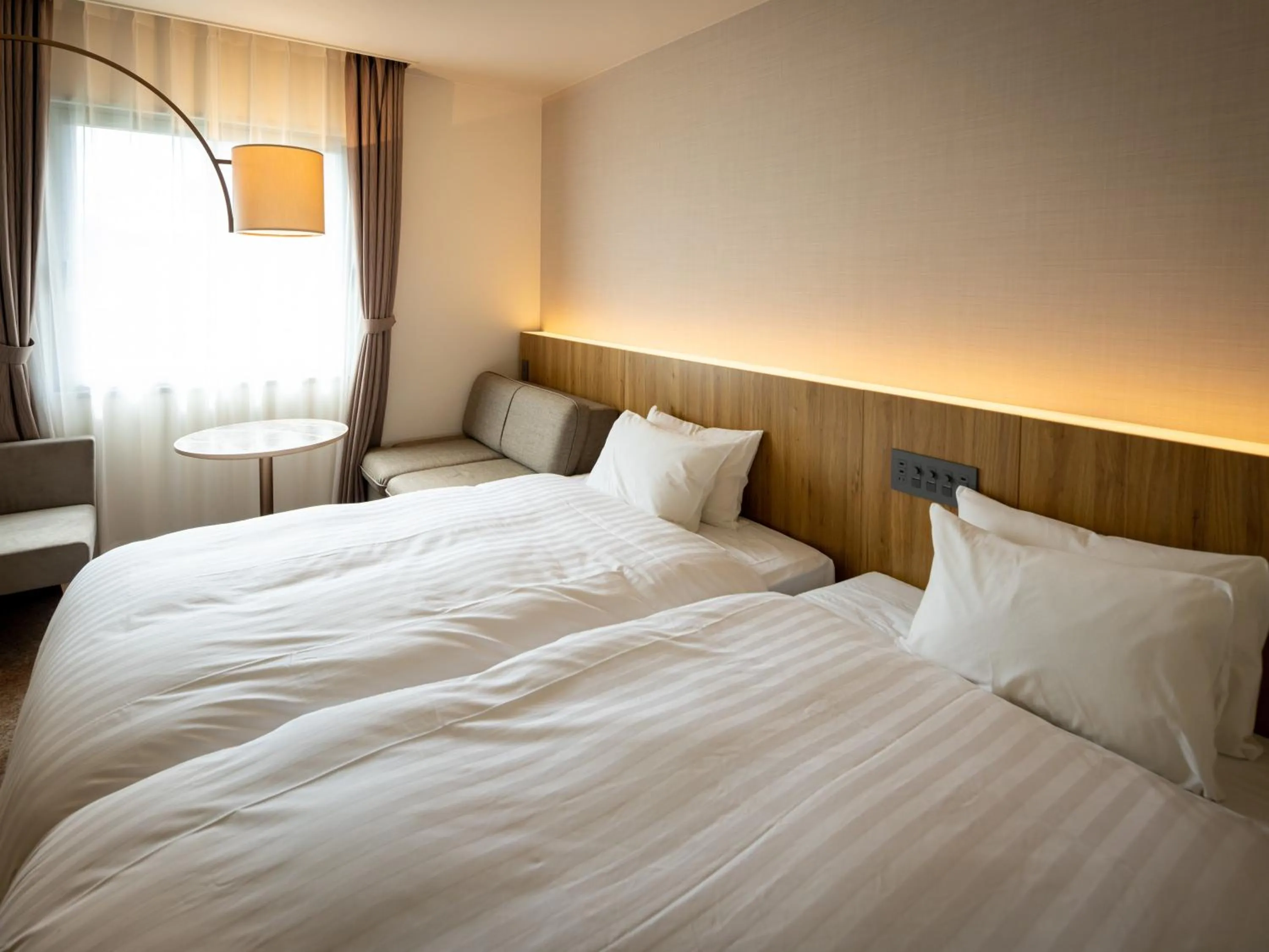 Photo of the whole room, Bed in Hotel Flags Isahaya Nagasaki