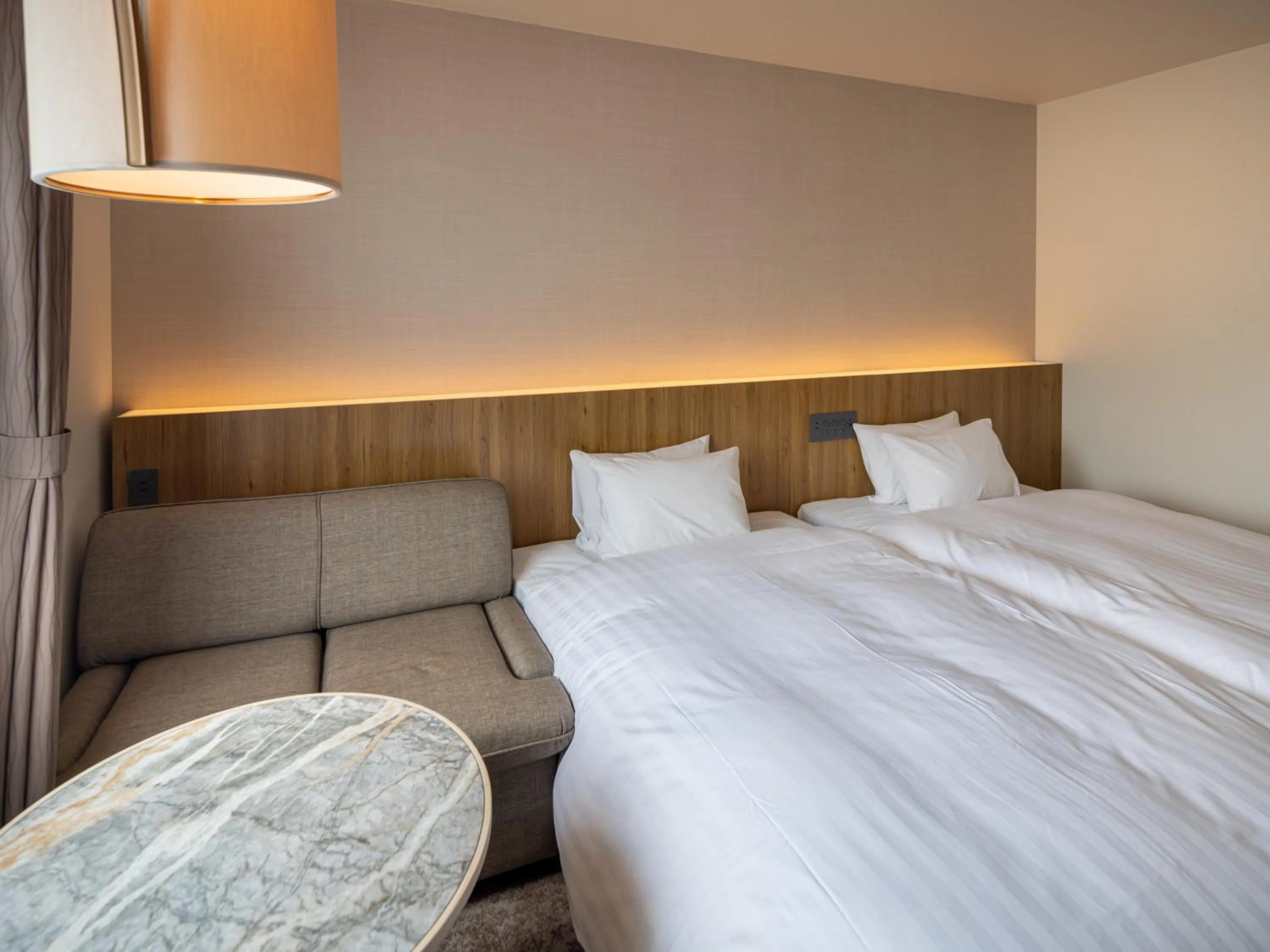 Photo of the whole room, Bed in Hotel Flags Isahaya Nagasaki