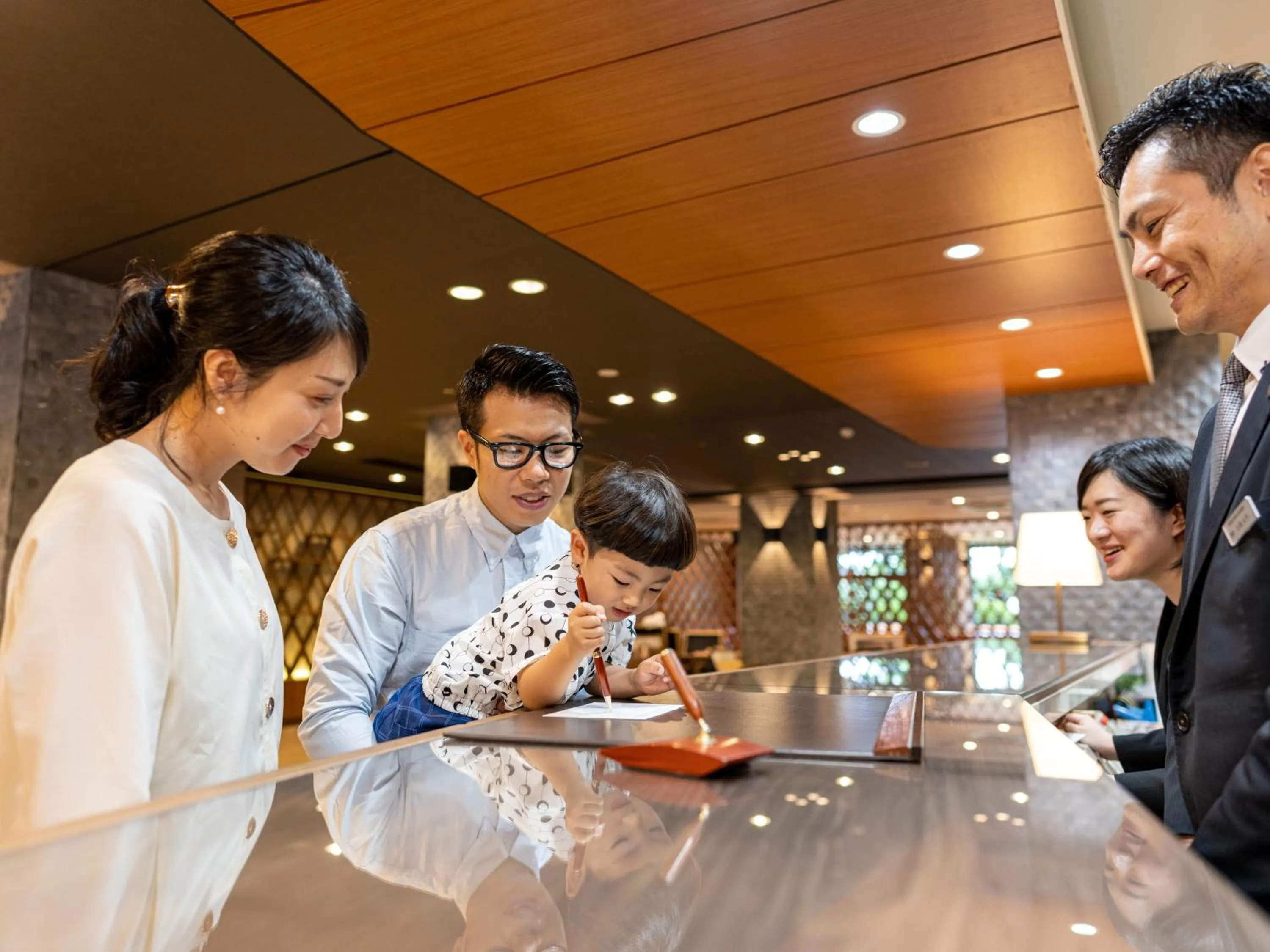 People in Hotel Flags Isahaya Nagasaki