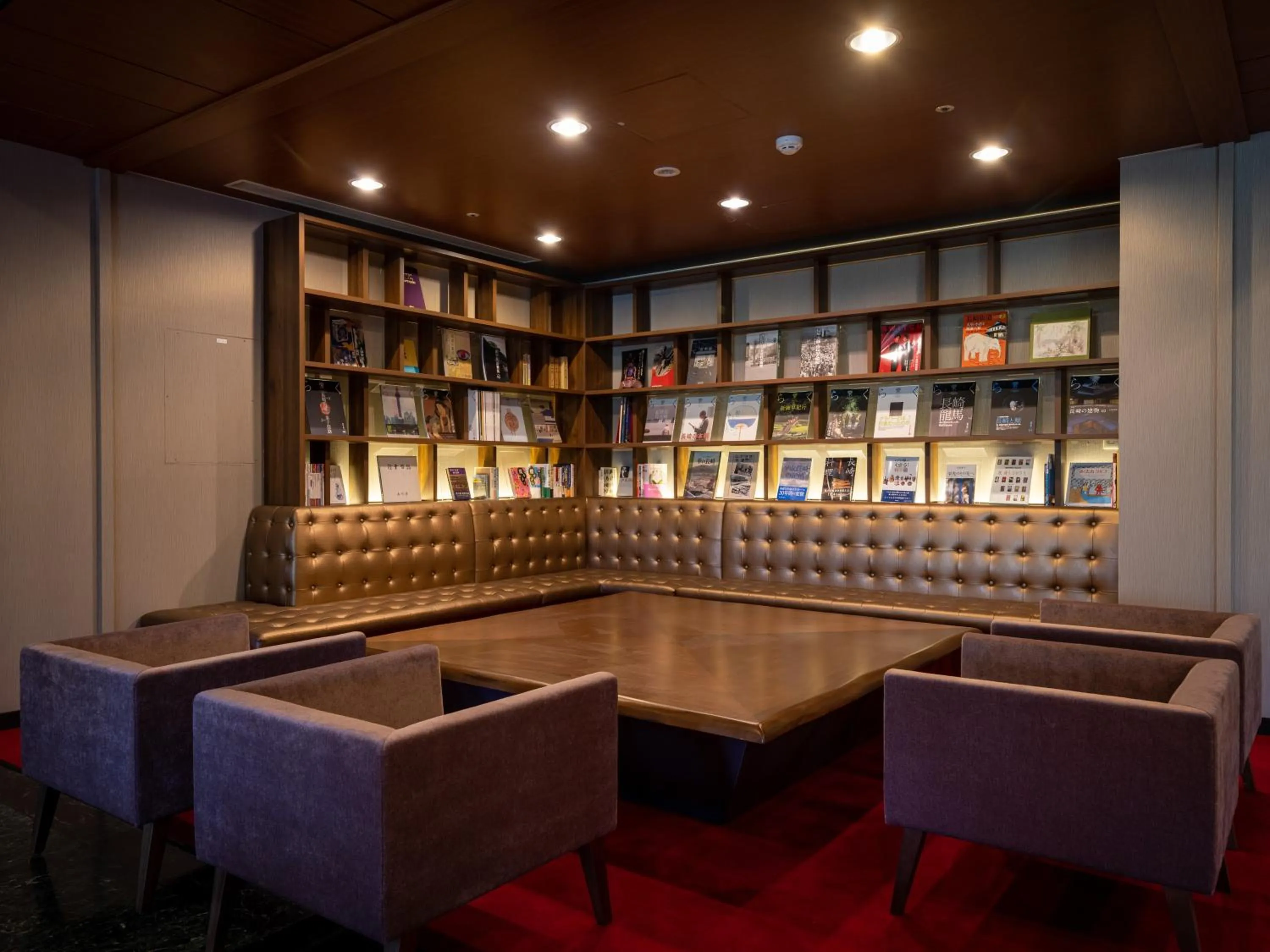 Library in Hotel Flags Isahaya Nagasaki