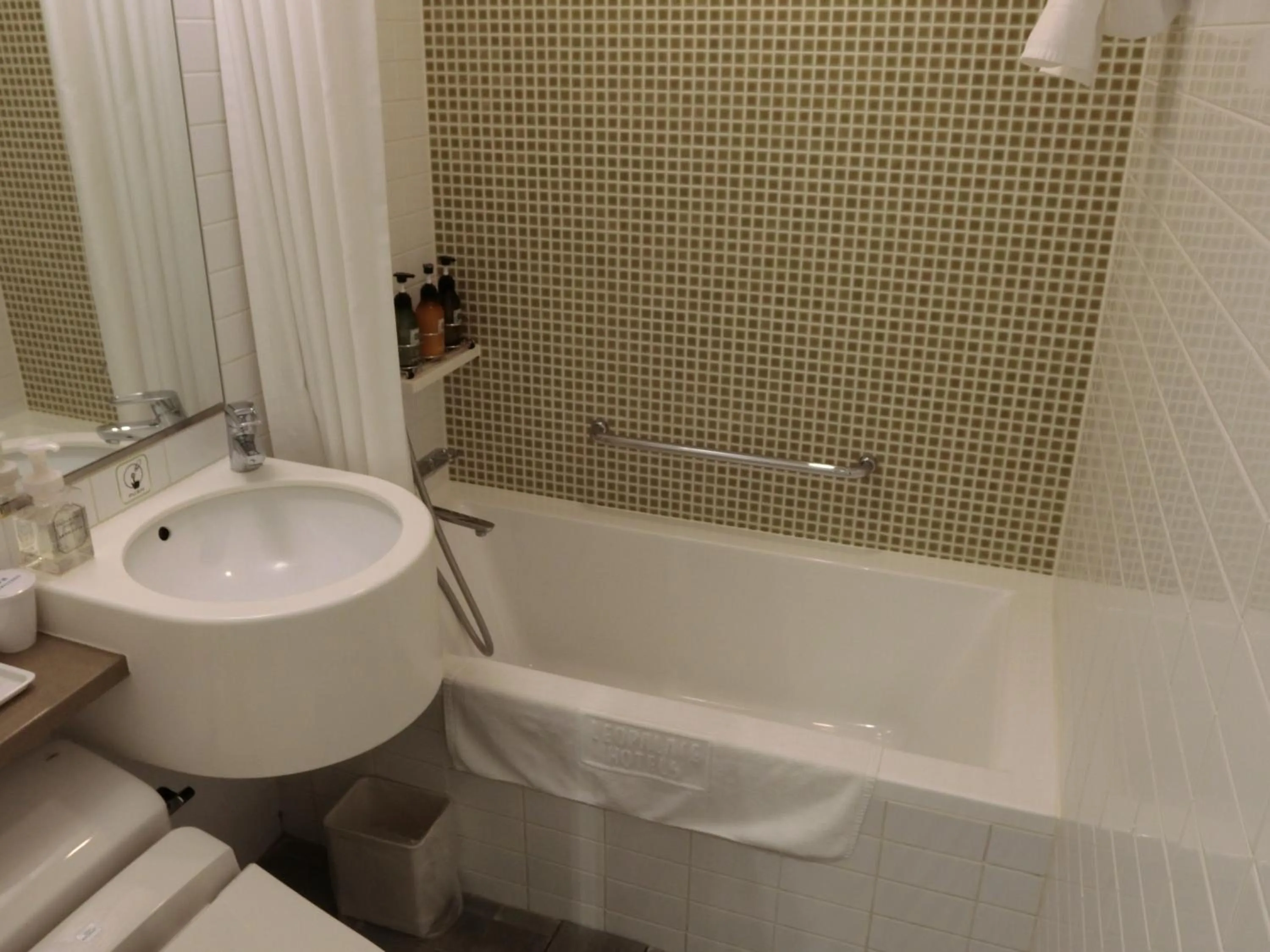 Bathroom in Tenza Hotel at Sendai Station