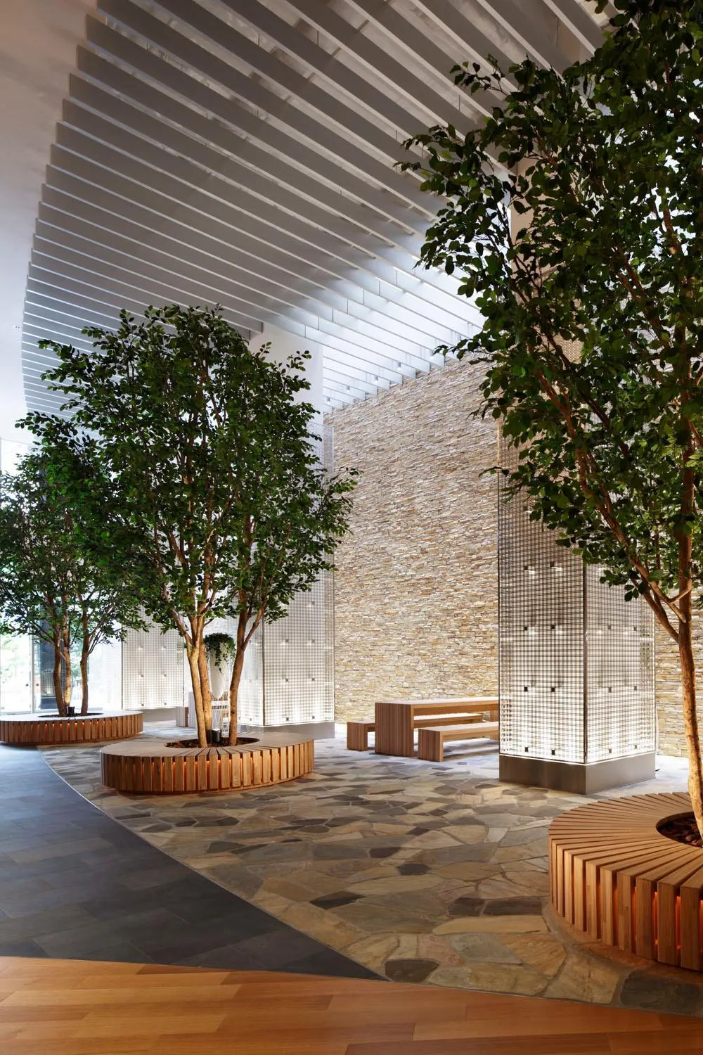 Lobby or reception in Tenza Hotel at Sendai Station