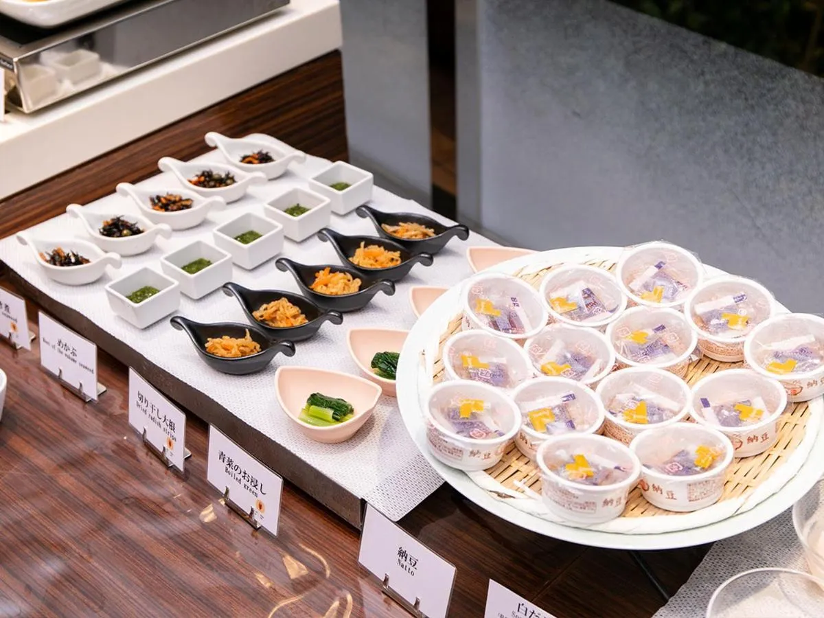 Breakfast in Tenza Hotel at Sendai Station