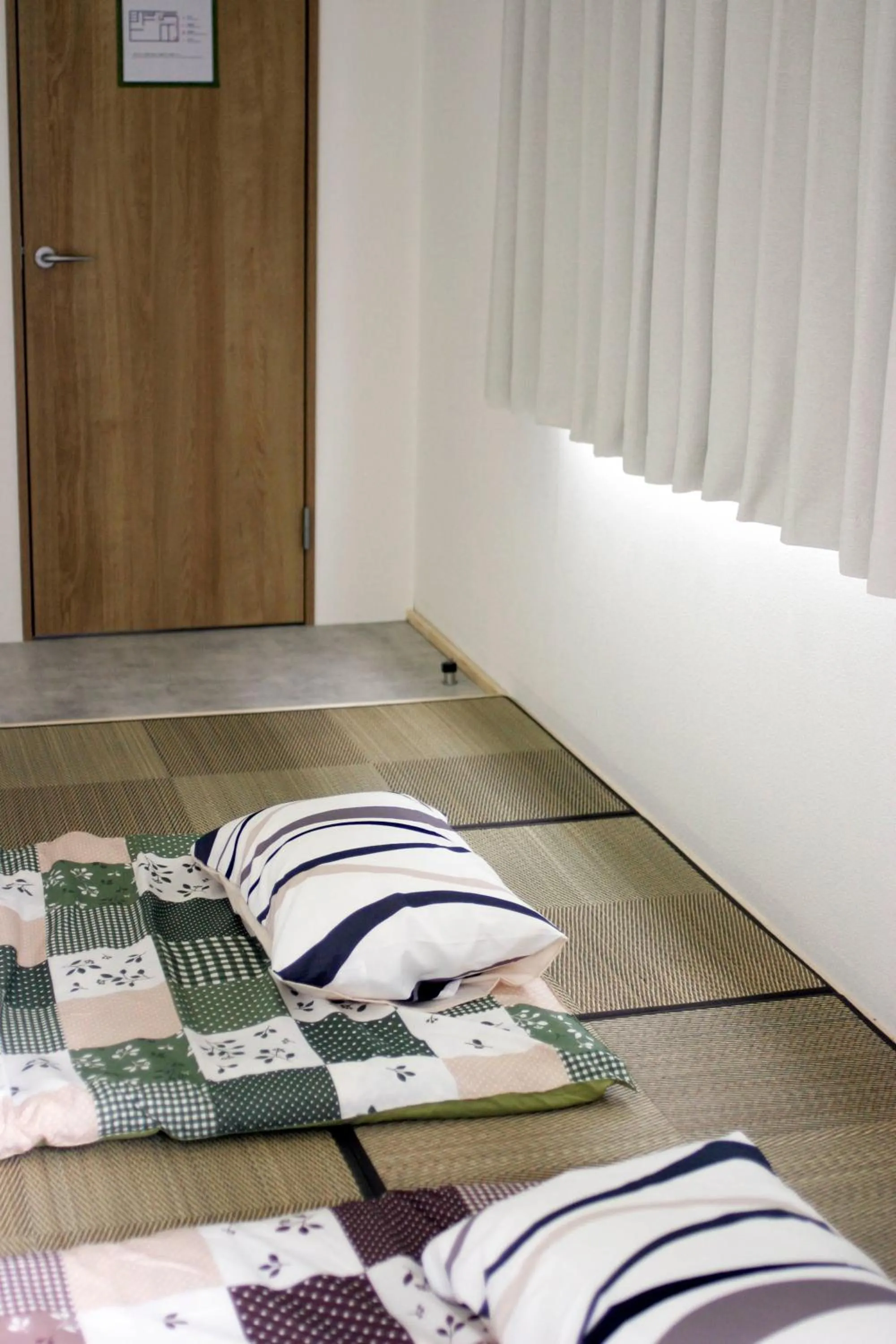 Bed in Guesthouse Sensu