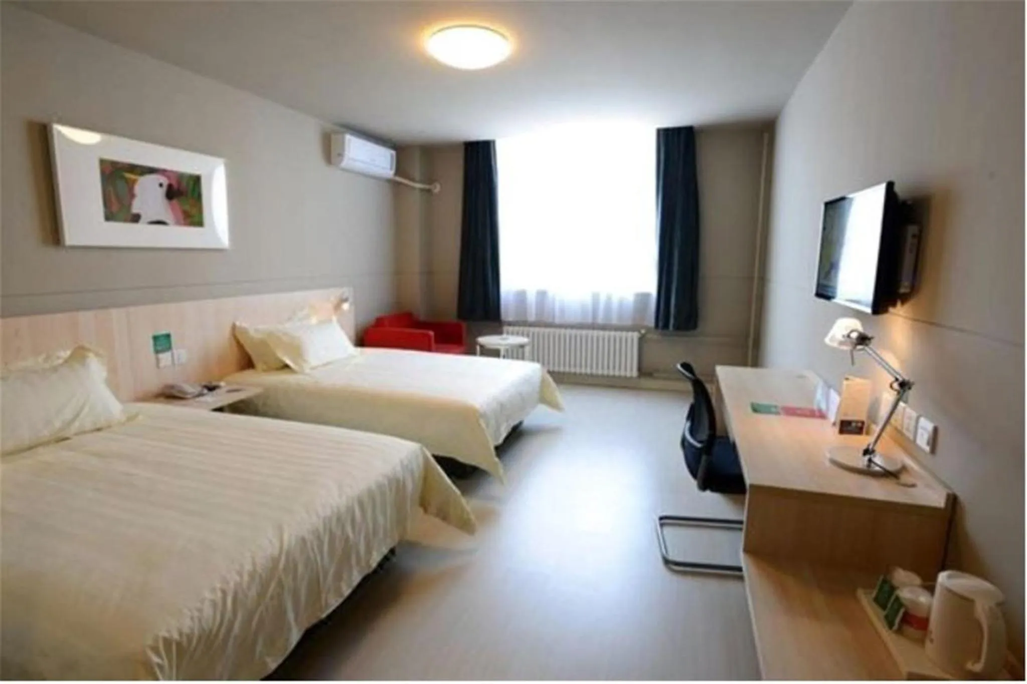 Bed in Jinjiang Inn Wenshang Government Branch