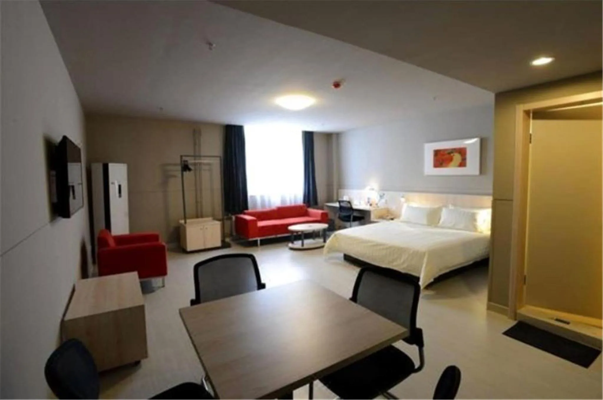 Bed in Jinjiang Inn Wenshang Government Branch