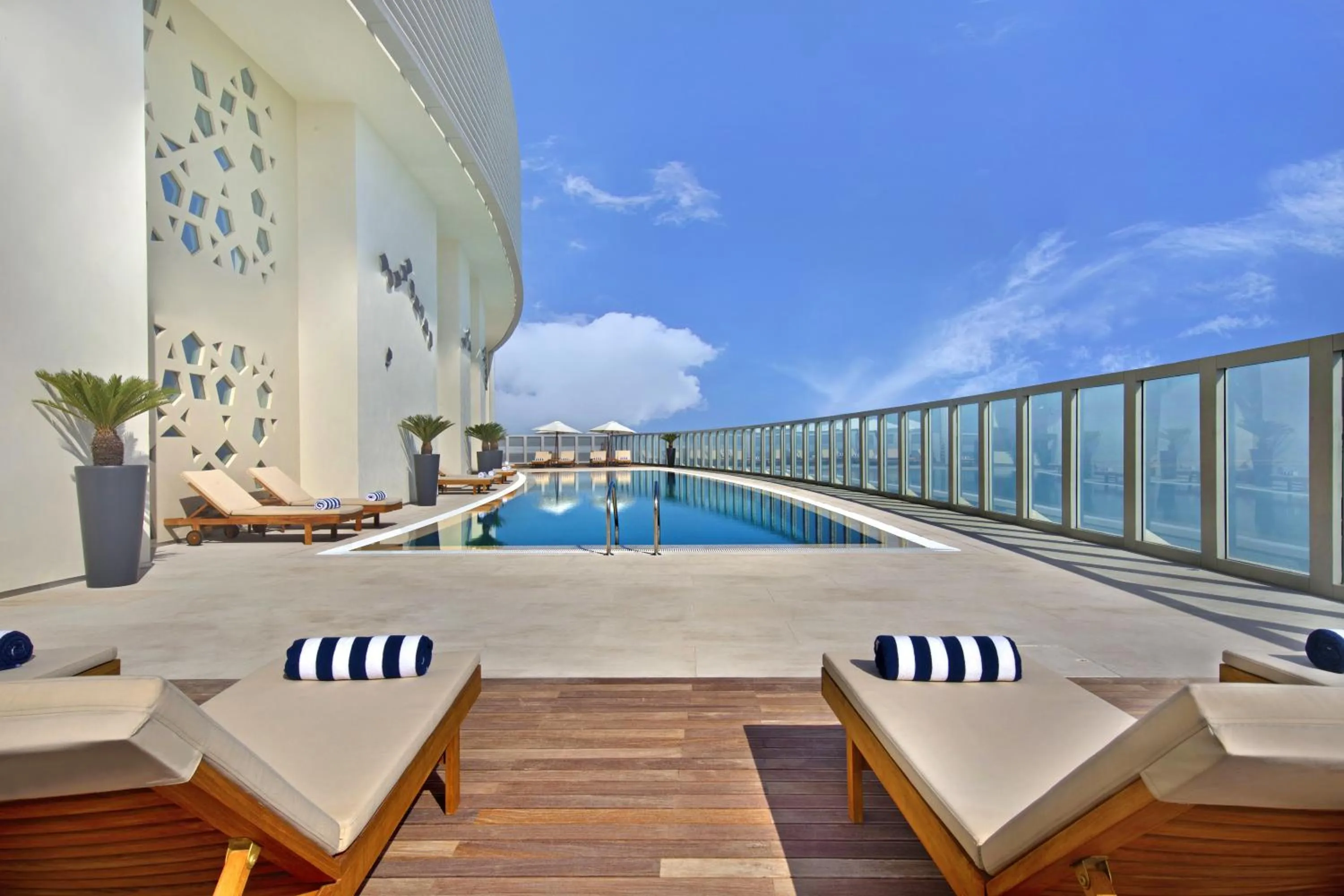 Swimming pool in The Curve Hotel