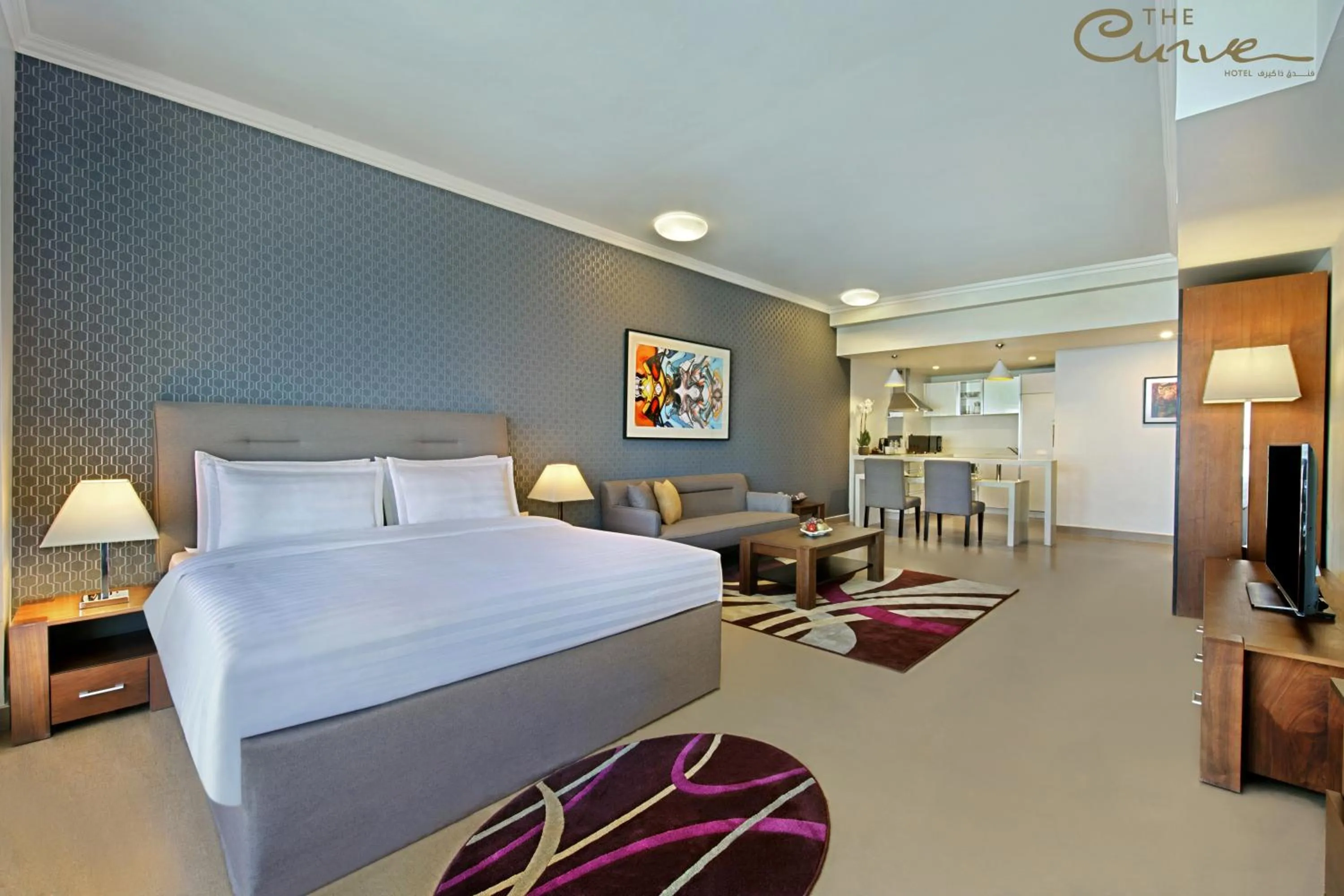 Bed in The Curve Hotel