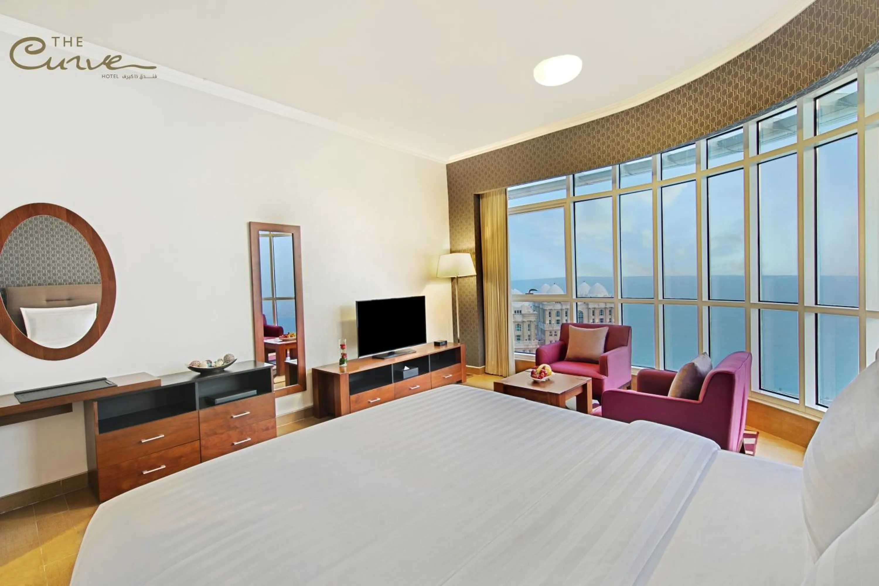 Bed in The Curve Hotel