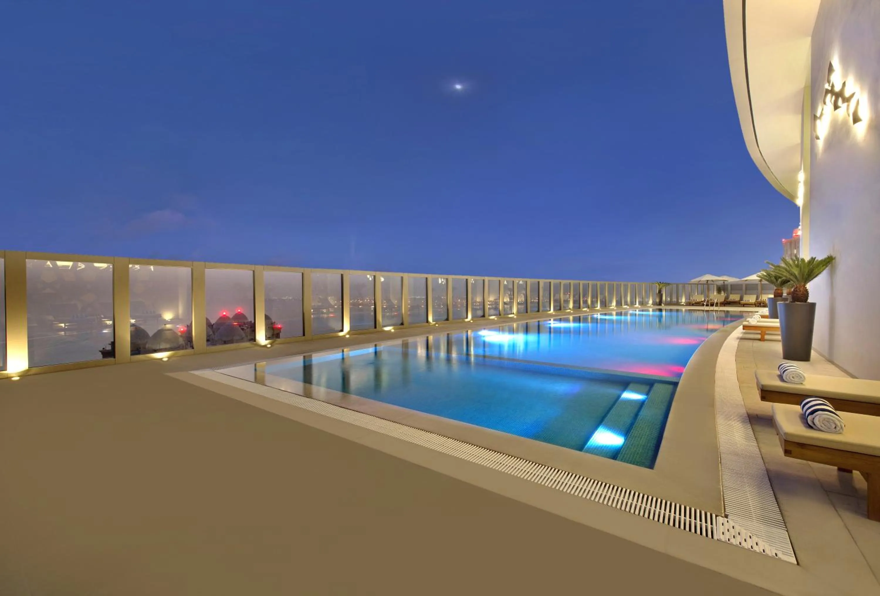 Swimming pool in The Curve Hotel