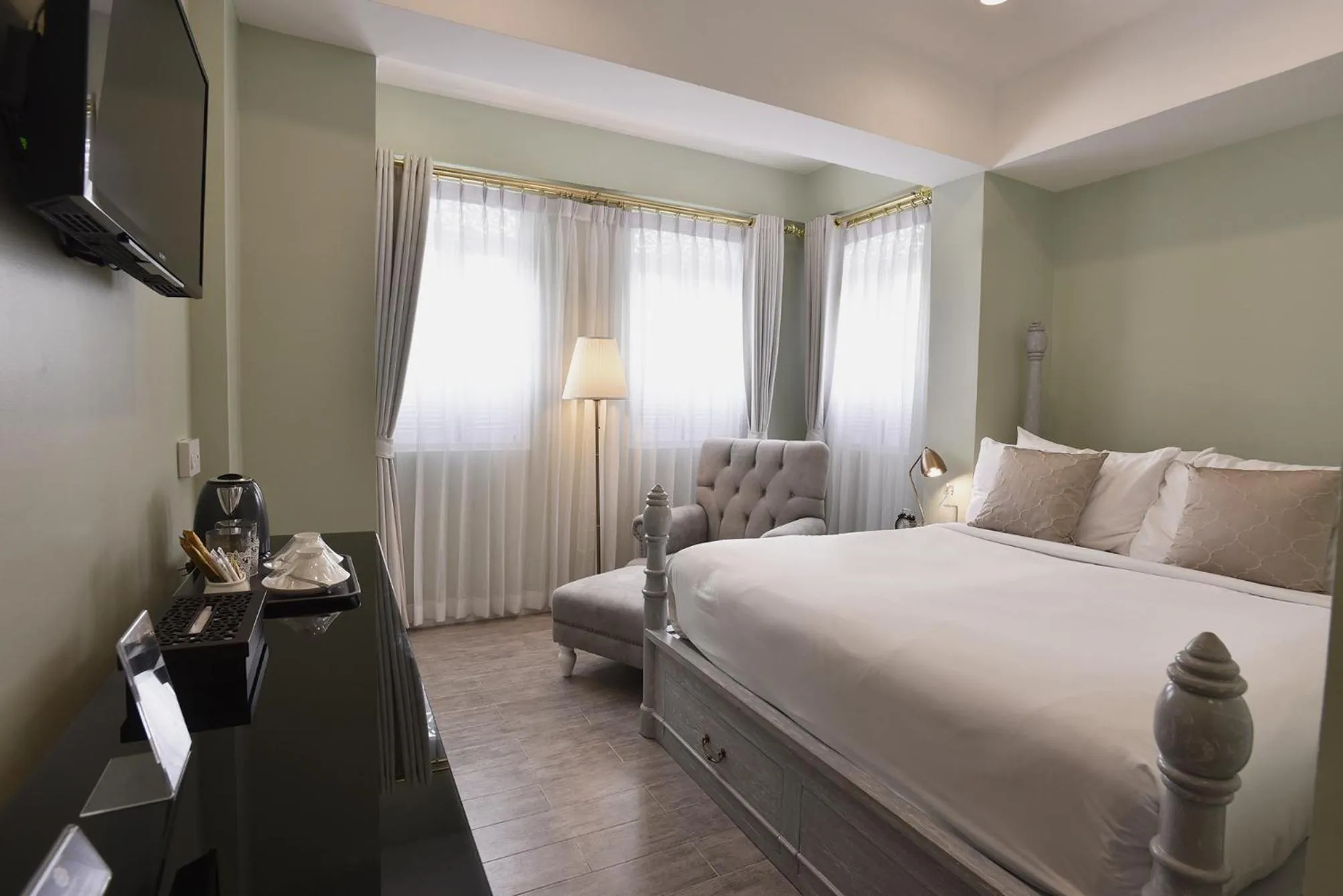 Bed in Noursabah Boutique Bed Bangkok