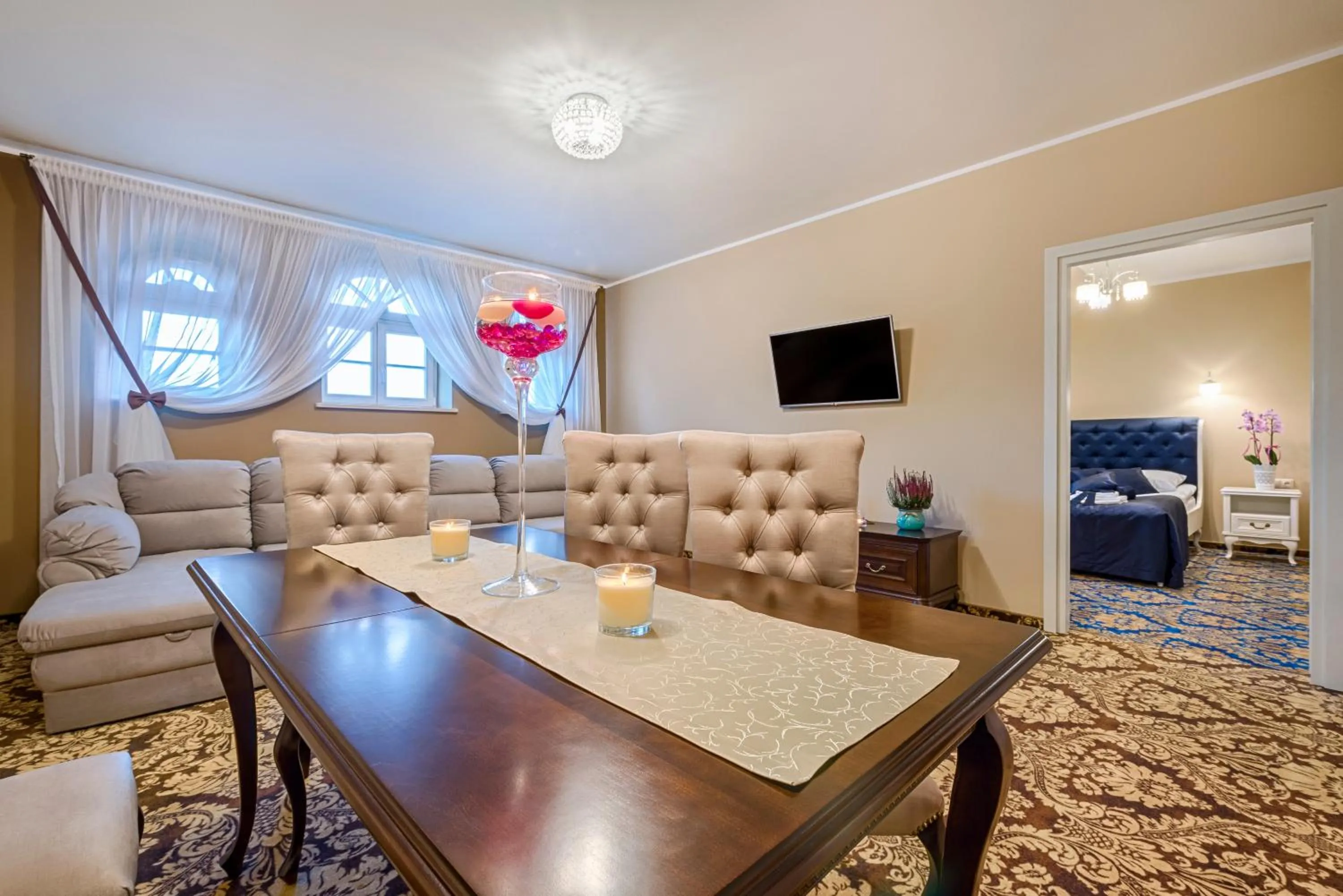 Living room in Hotel Dwór Fijewo