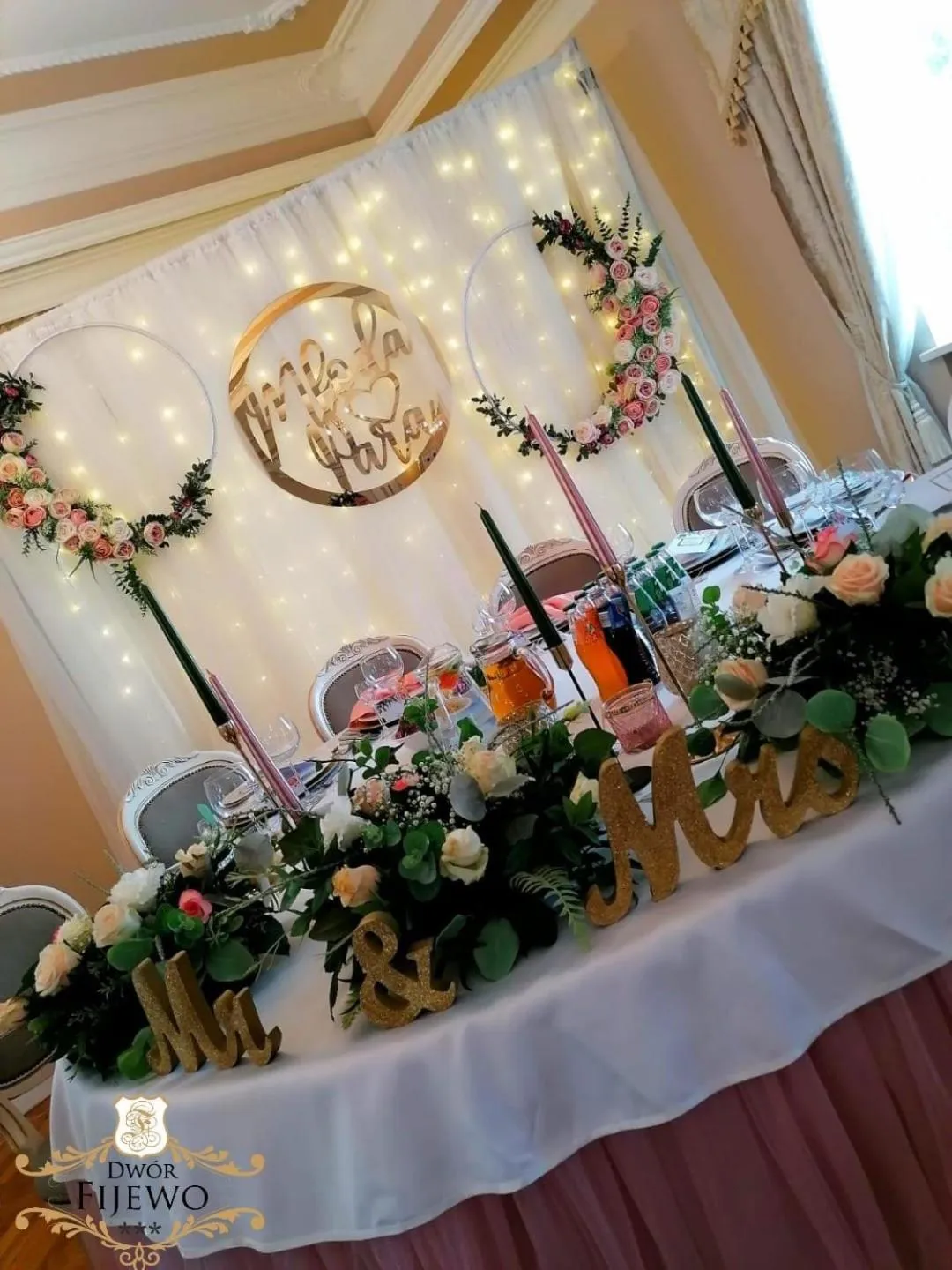 wedding in Hotel Dwór Fijewo