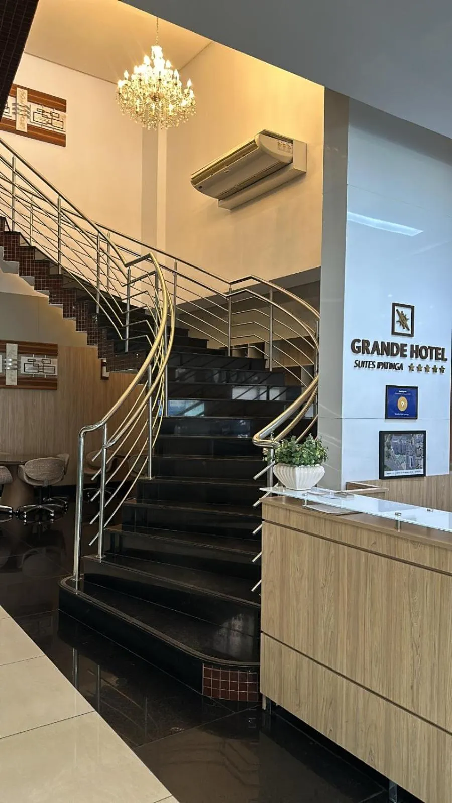 Lobby or reception in Grande Hotel Ipatinga