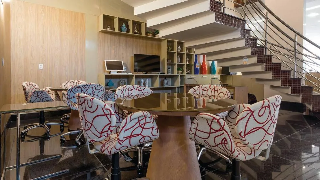 Lobby or reception in Grande Hotel Ipatinga