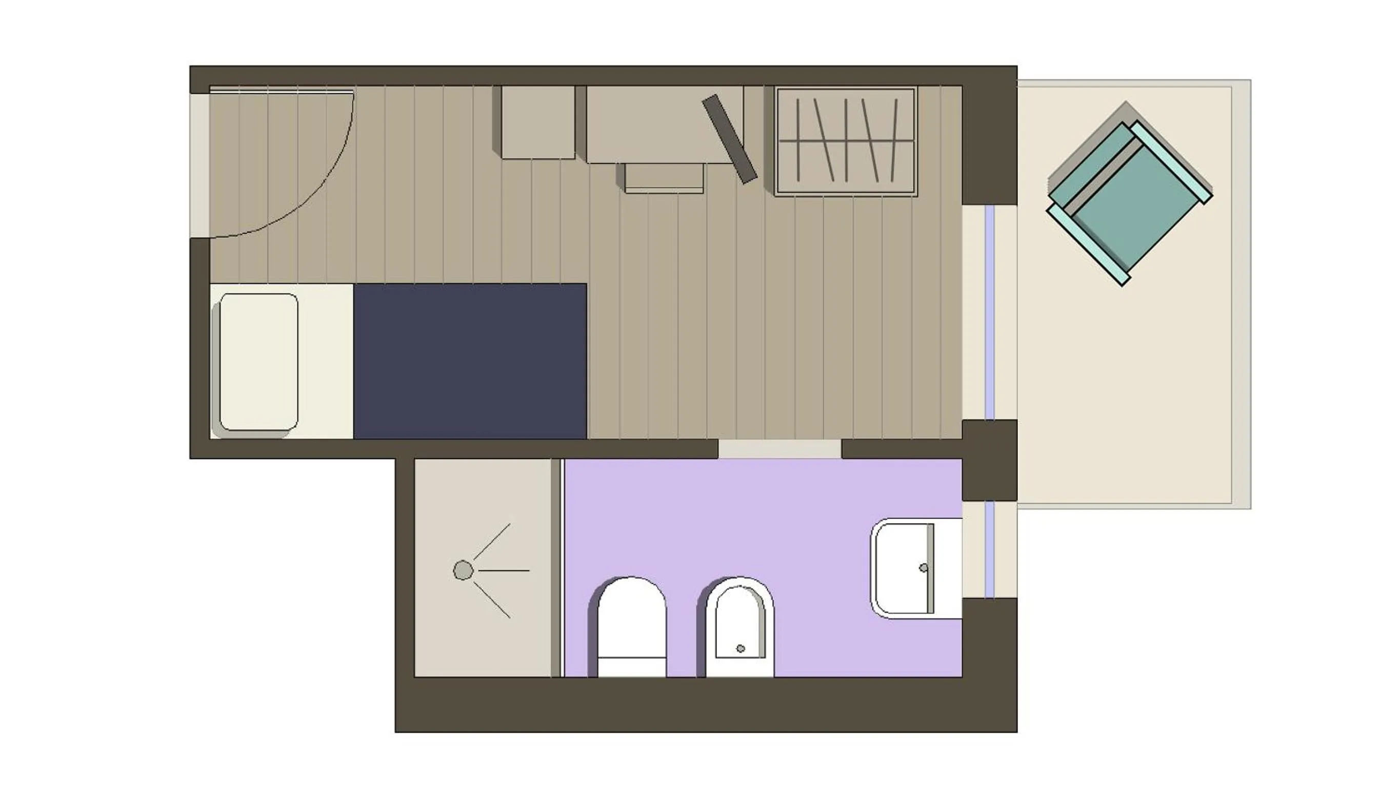 Photo of the whole room in Hotel Sorriso - molto più di una stella