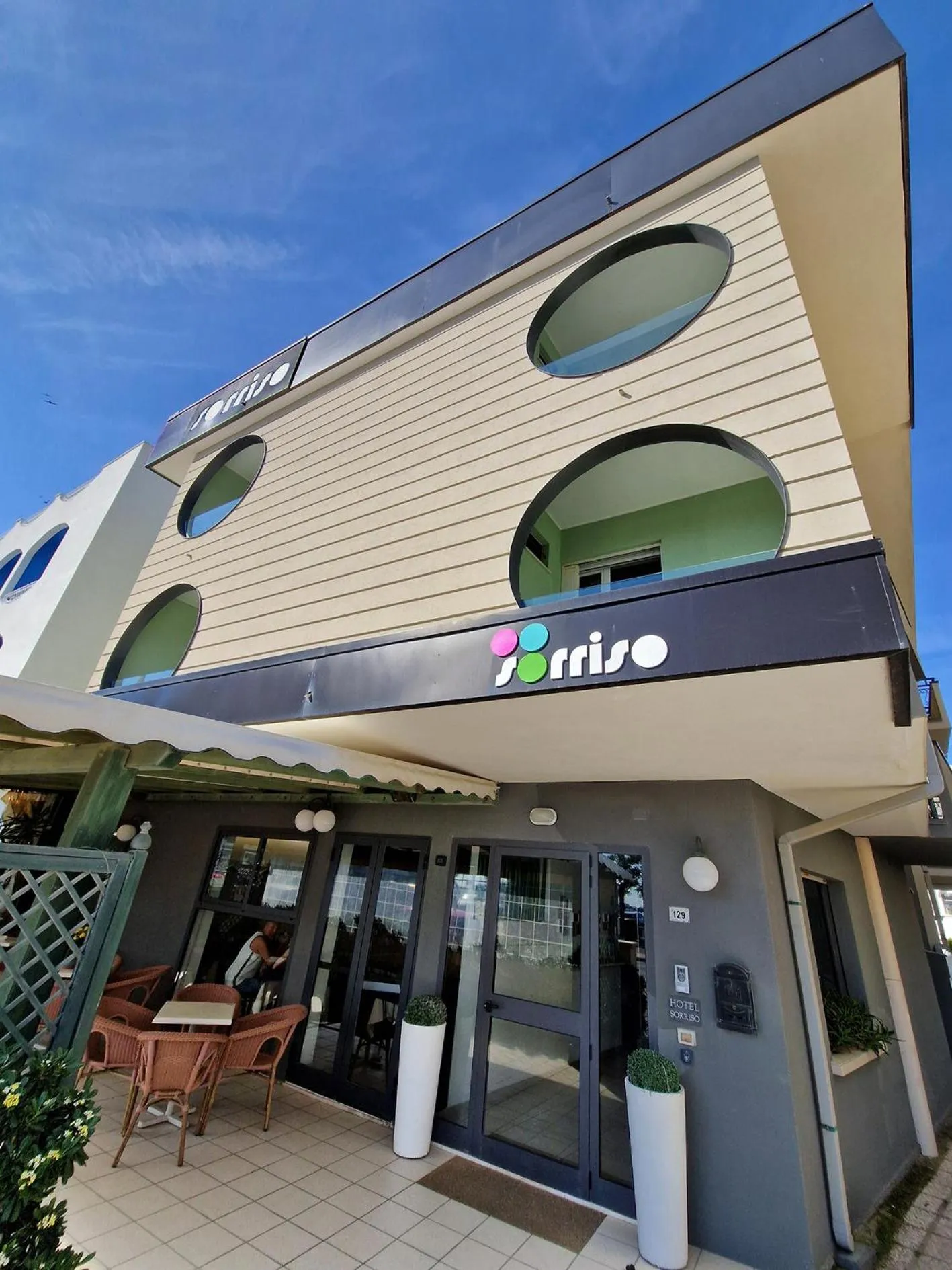 Property building in Hotel Sorriso - molto più di una stella