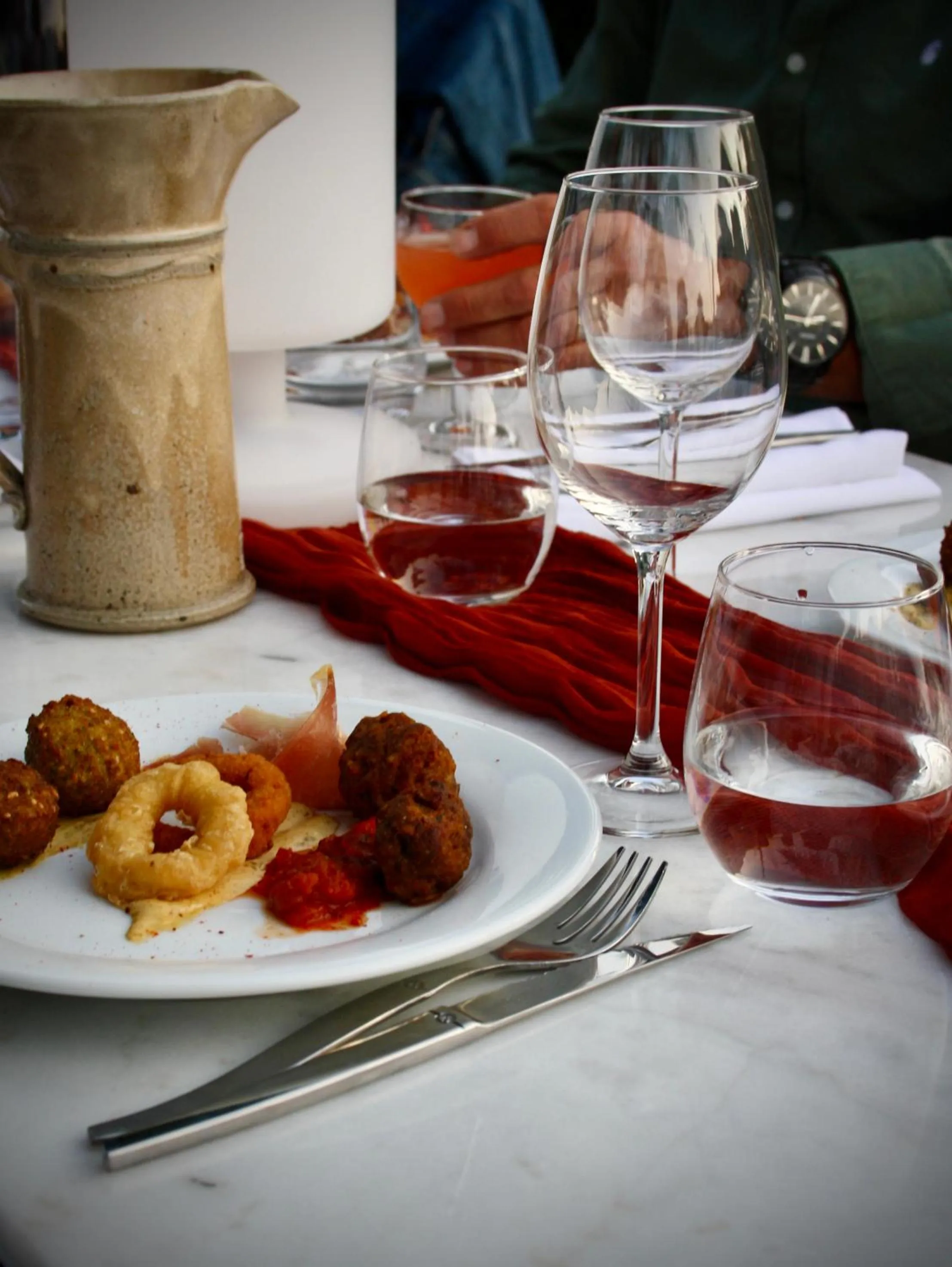 Restaurant/places to eat in Hotel Restaurant Auberge du Barrez Logis