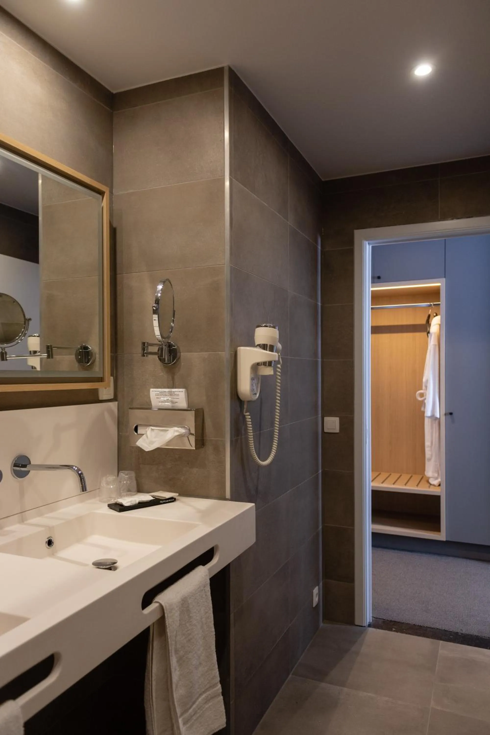 Bathroom in Hotel Les 3 Cles