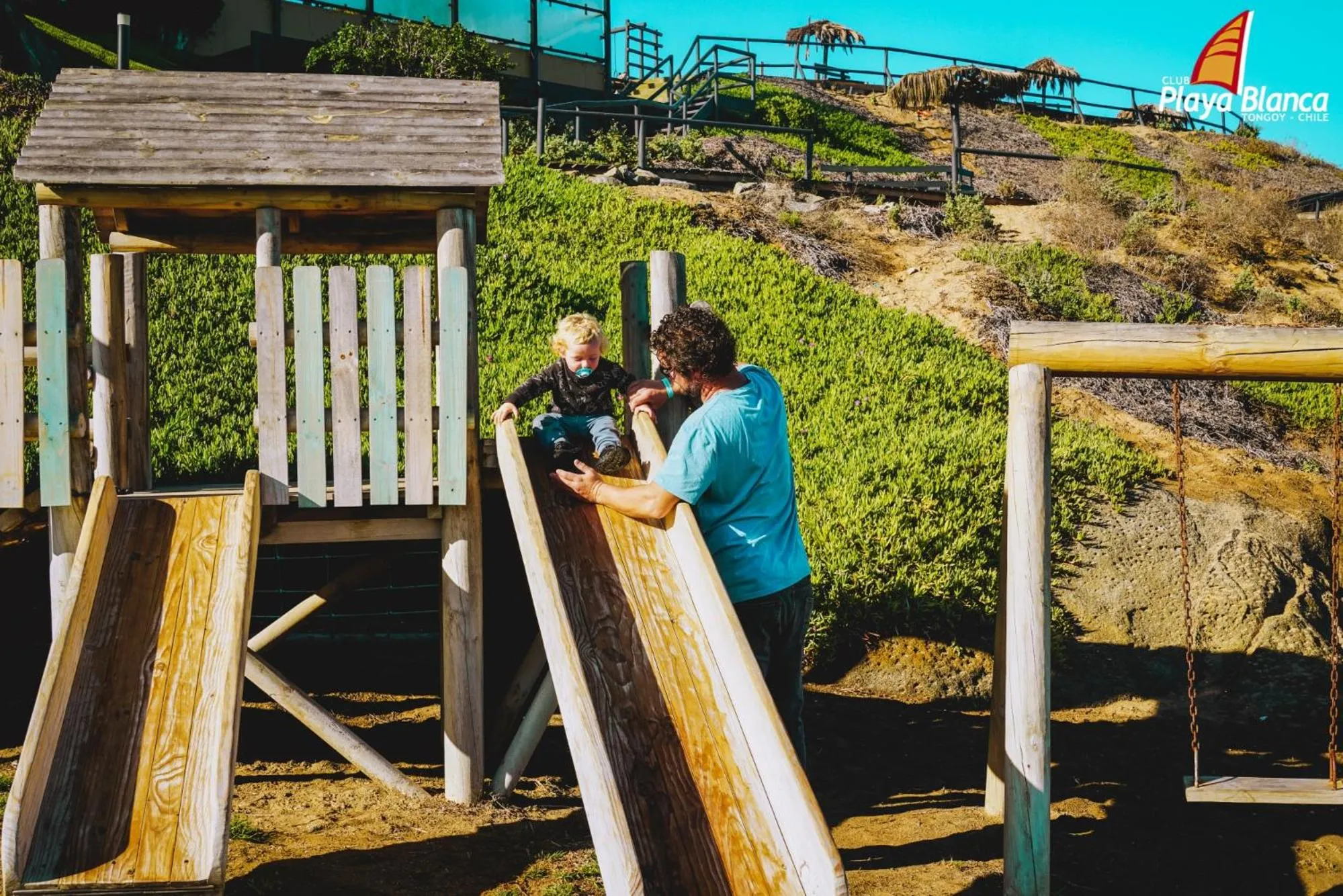 Patio in Club Playa Blanca