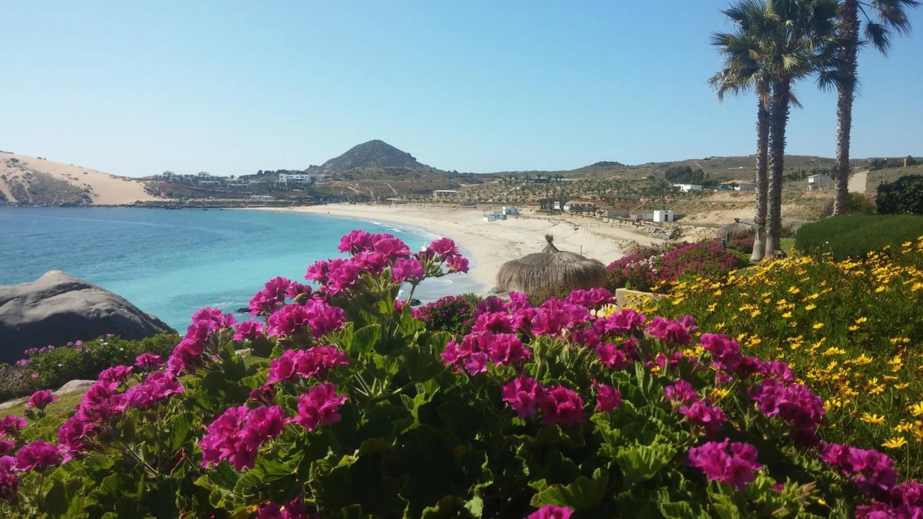 Natural landscape in Club Playa Blanca
