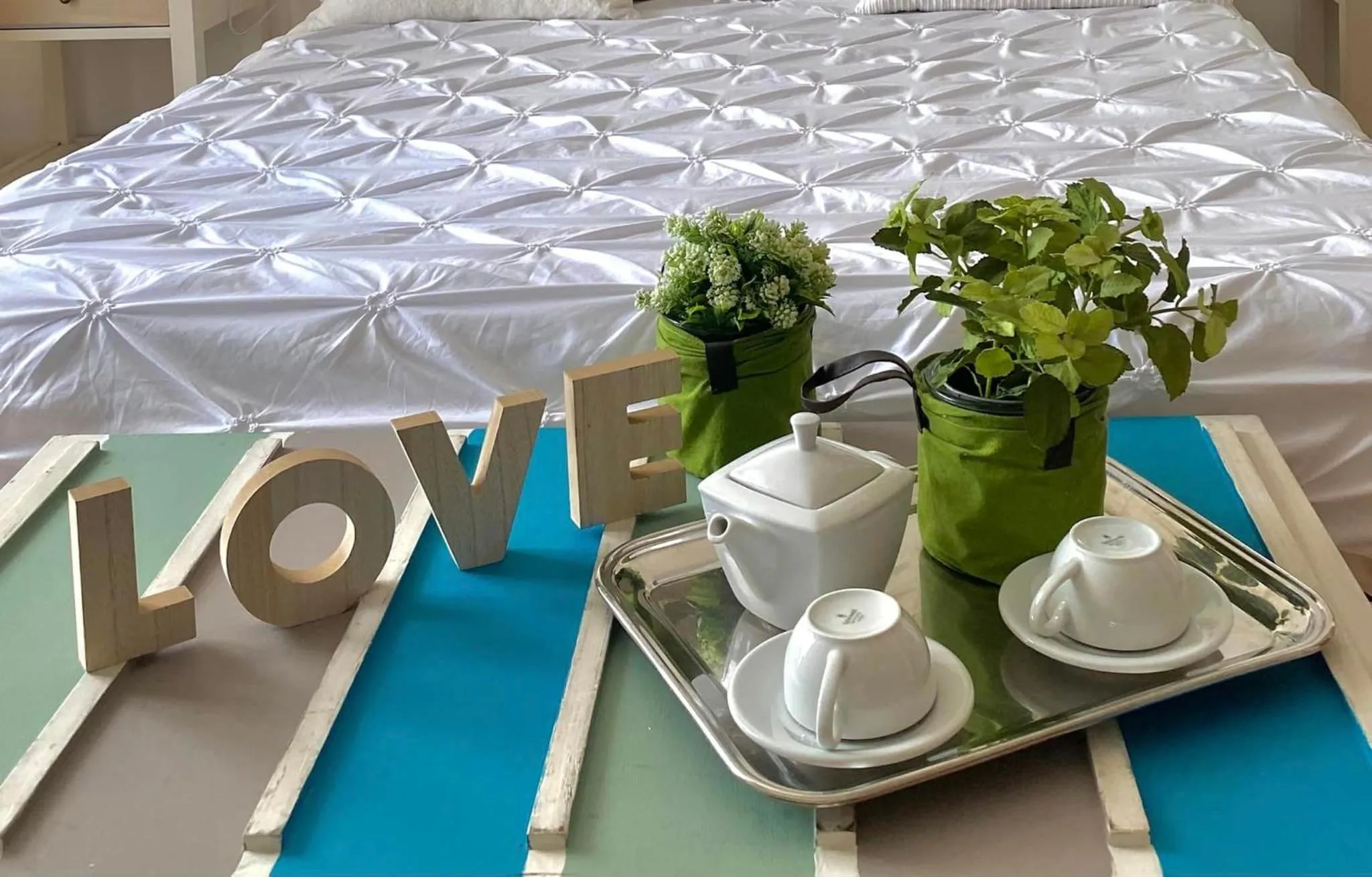 Coffee/tea facilities, Bed in Hotel Masseria Marziale