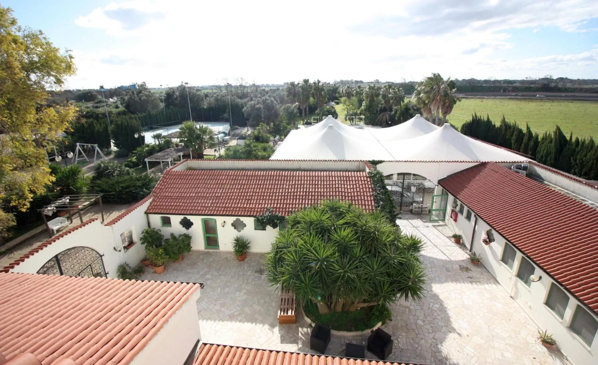 Bird's eye view in Hotel Masseria Marziale