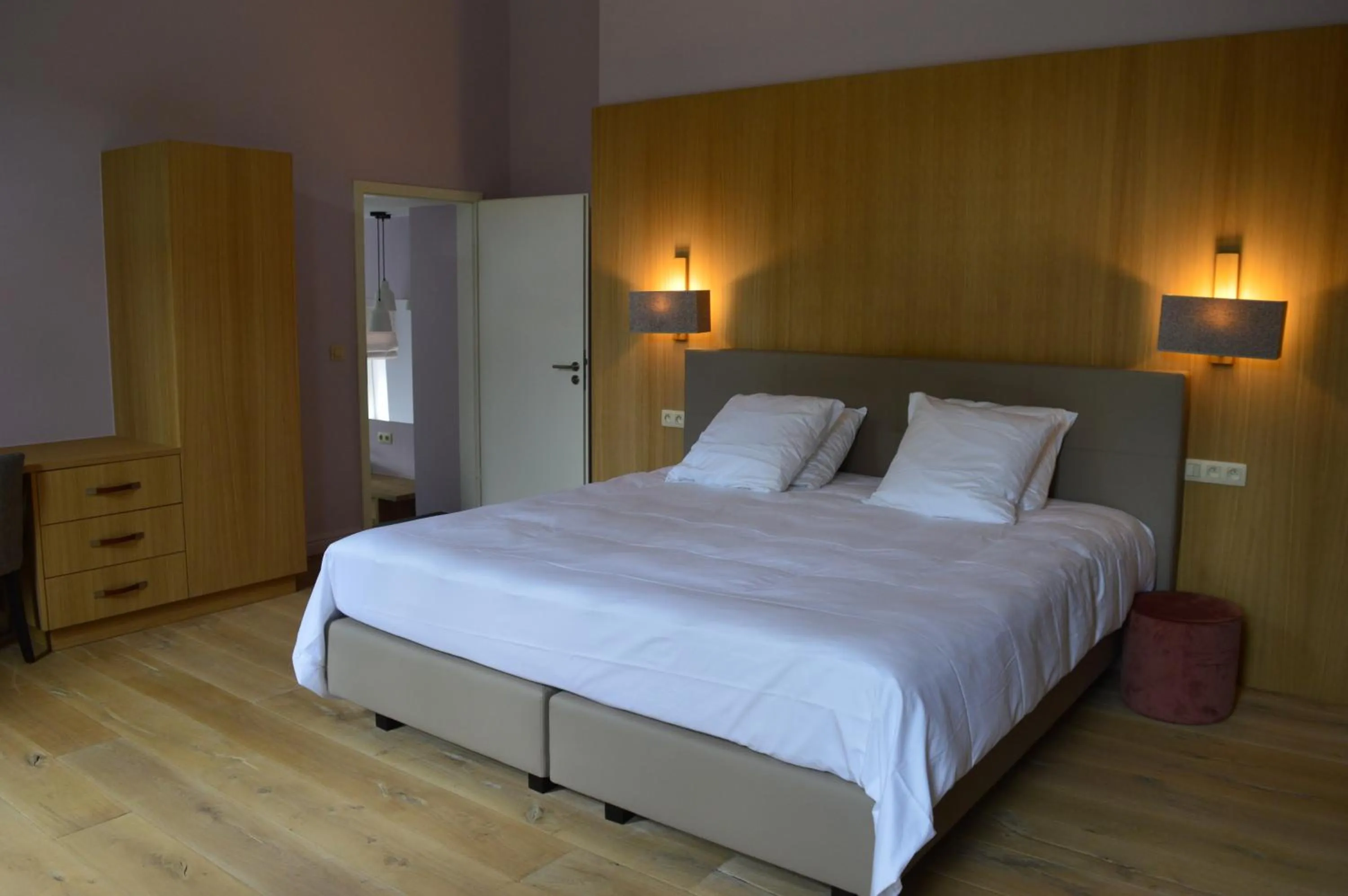 Bed in Hotel La Heid des Pairs