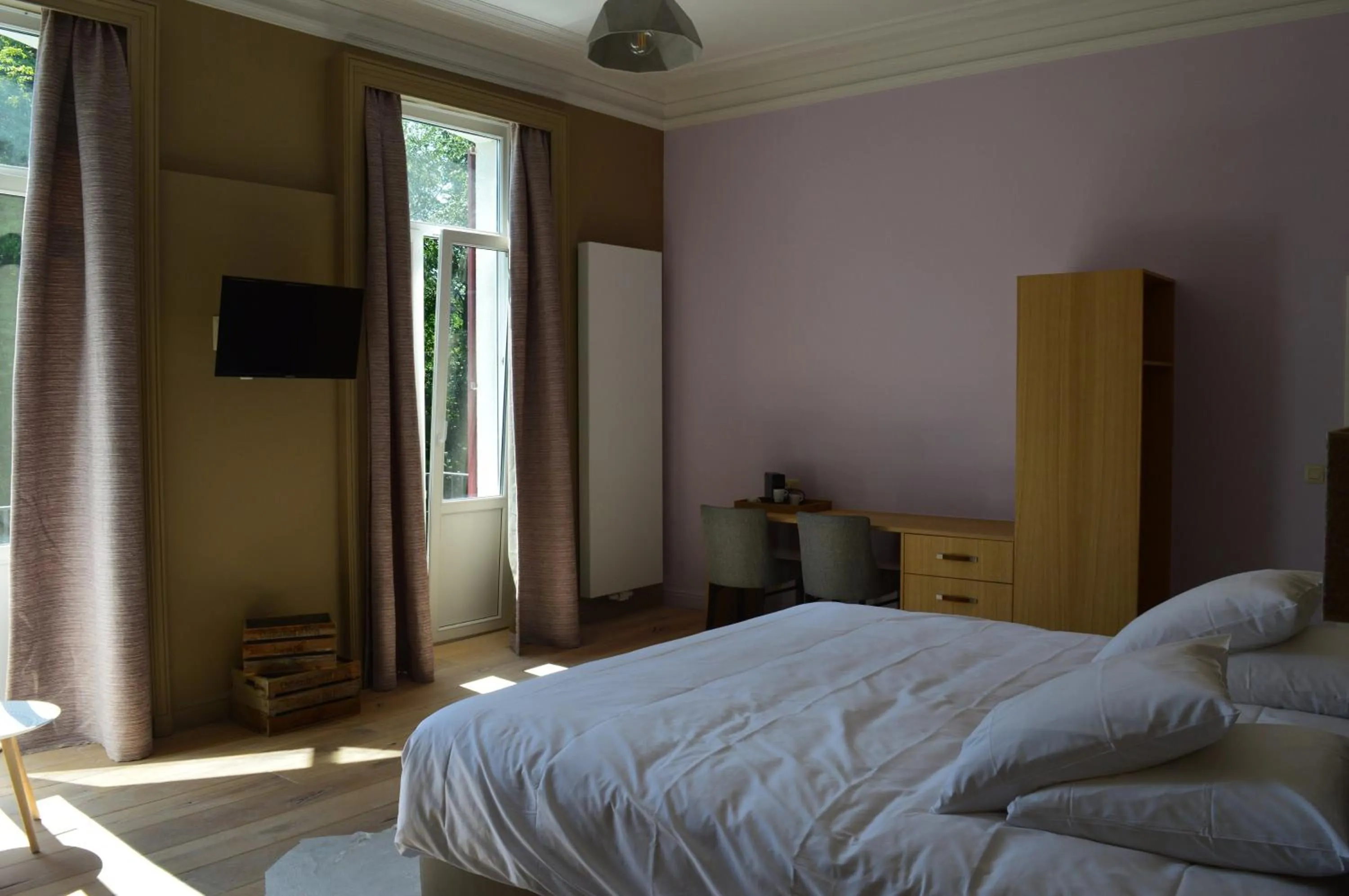 Bed in Hotel La Heid des Pairs