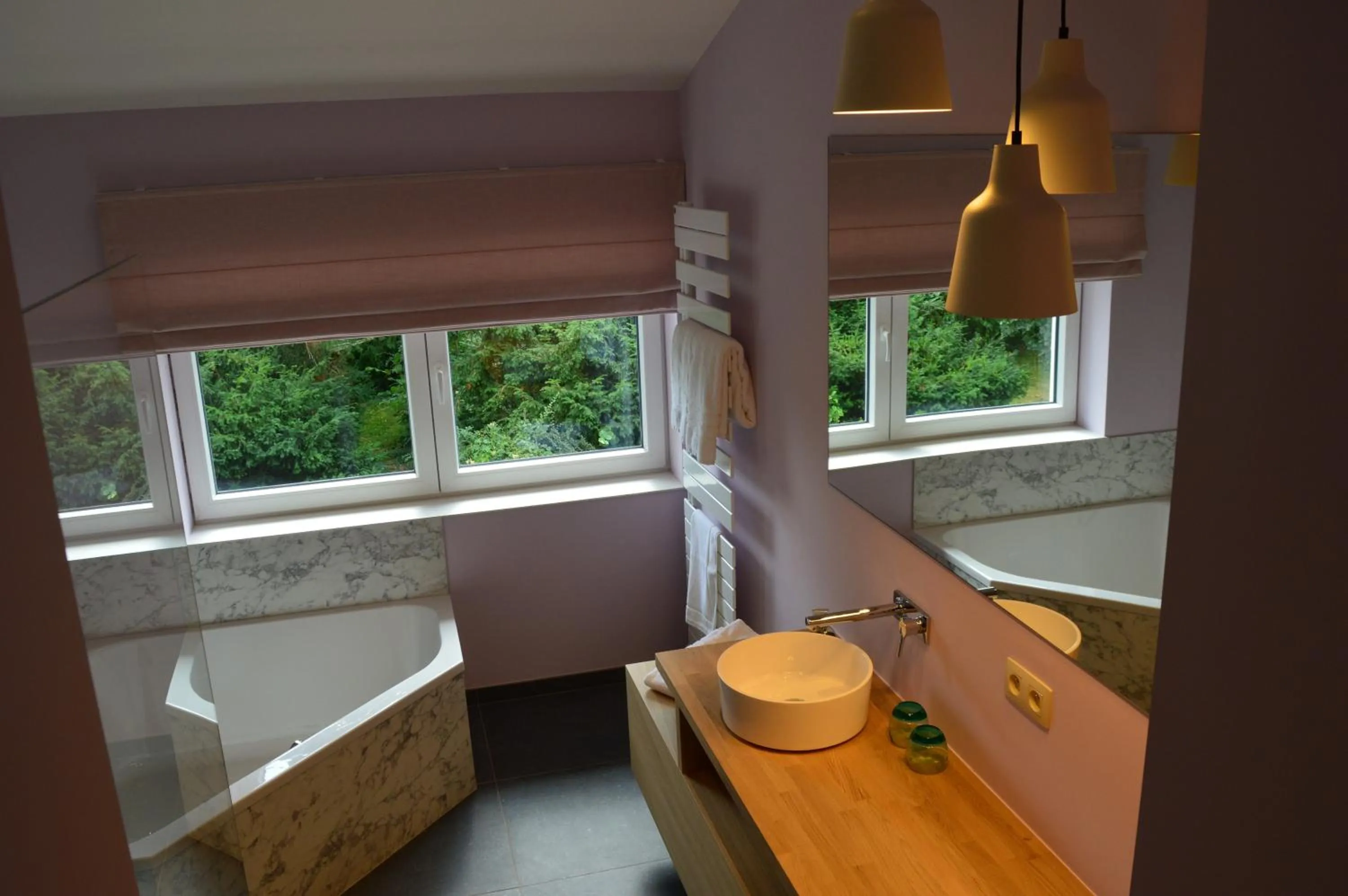 Bathroom in Hotel La Heid des Pairs