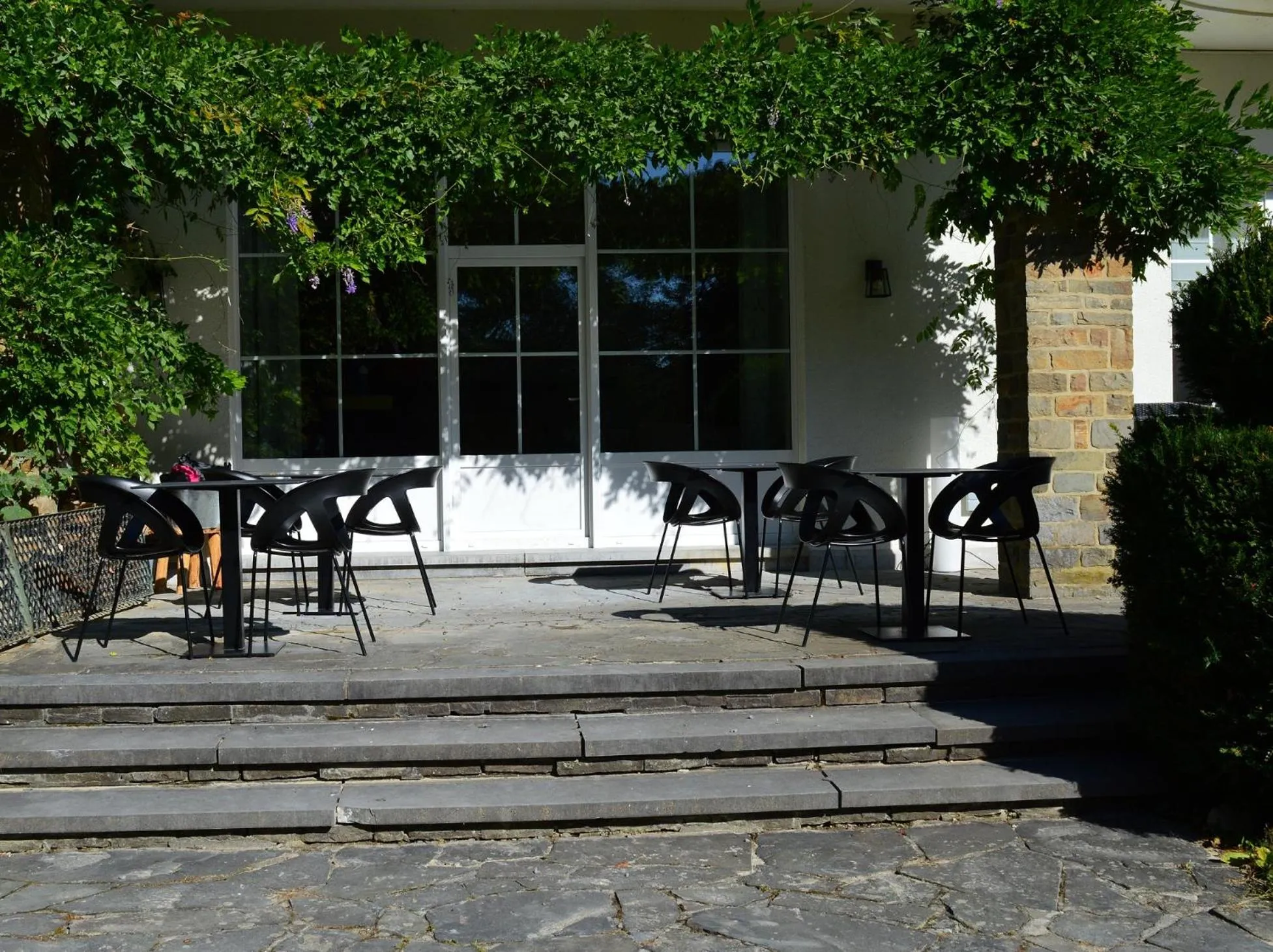 Patio in Hotel La Heid des Pairs