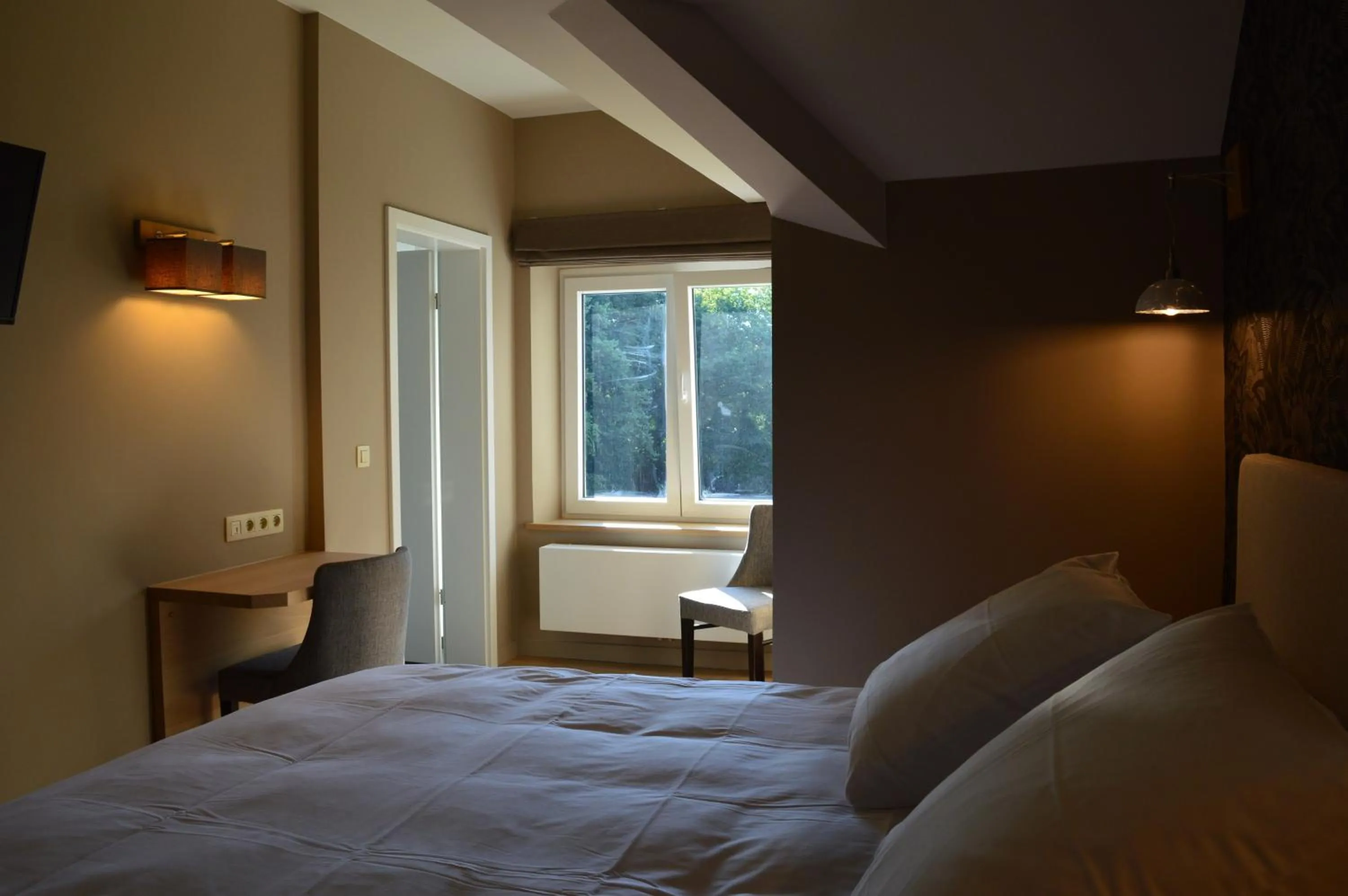 Bed in Hotel La Heid des Pairs