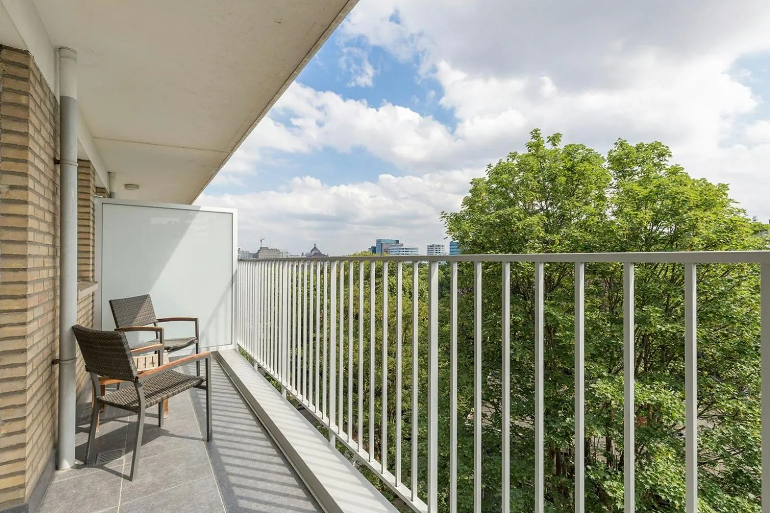 Balcony/Terrace in Leonardo Hotel Antwerp The Plaza