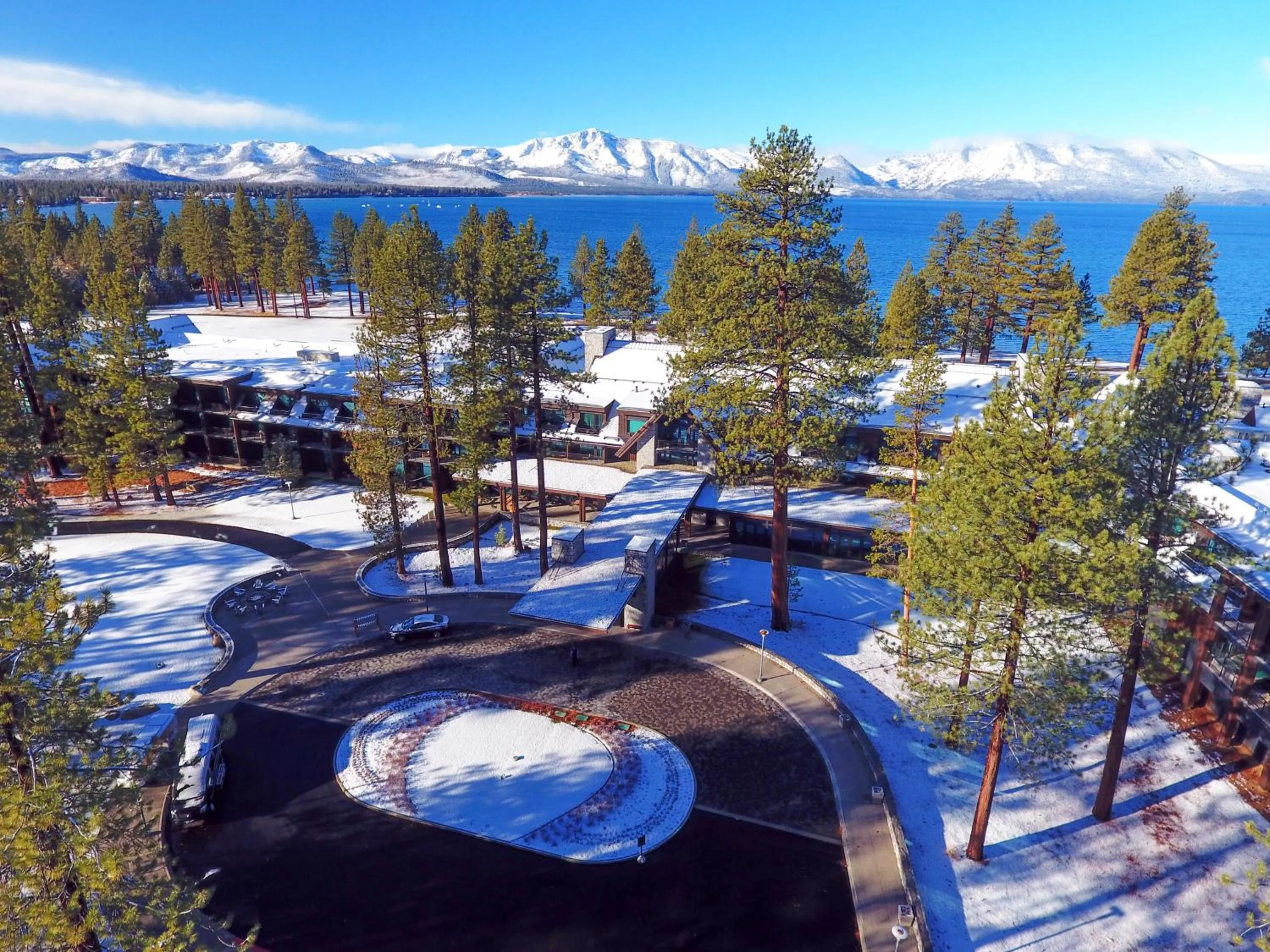 Facade/entrance in Edgewood Tahoe Resort